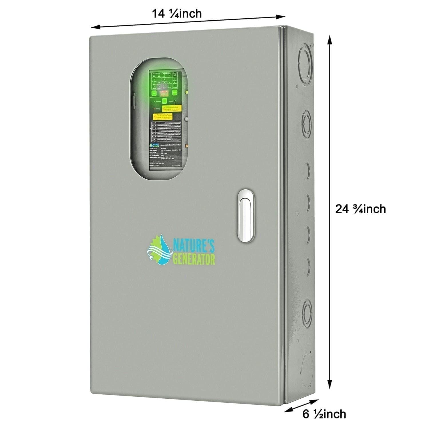 50A Automatic Generator Transfer Switch - Energize Trek