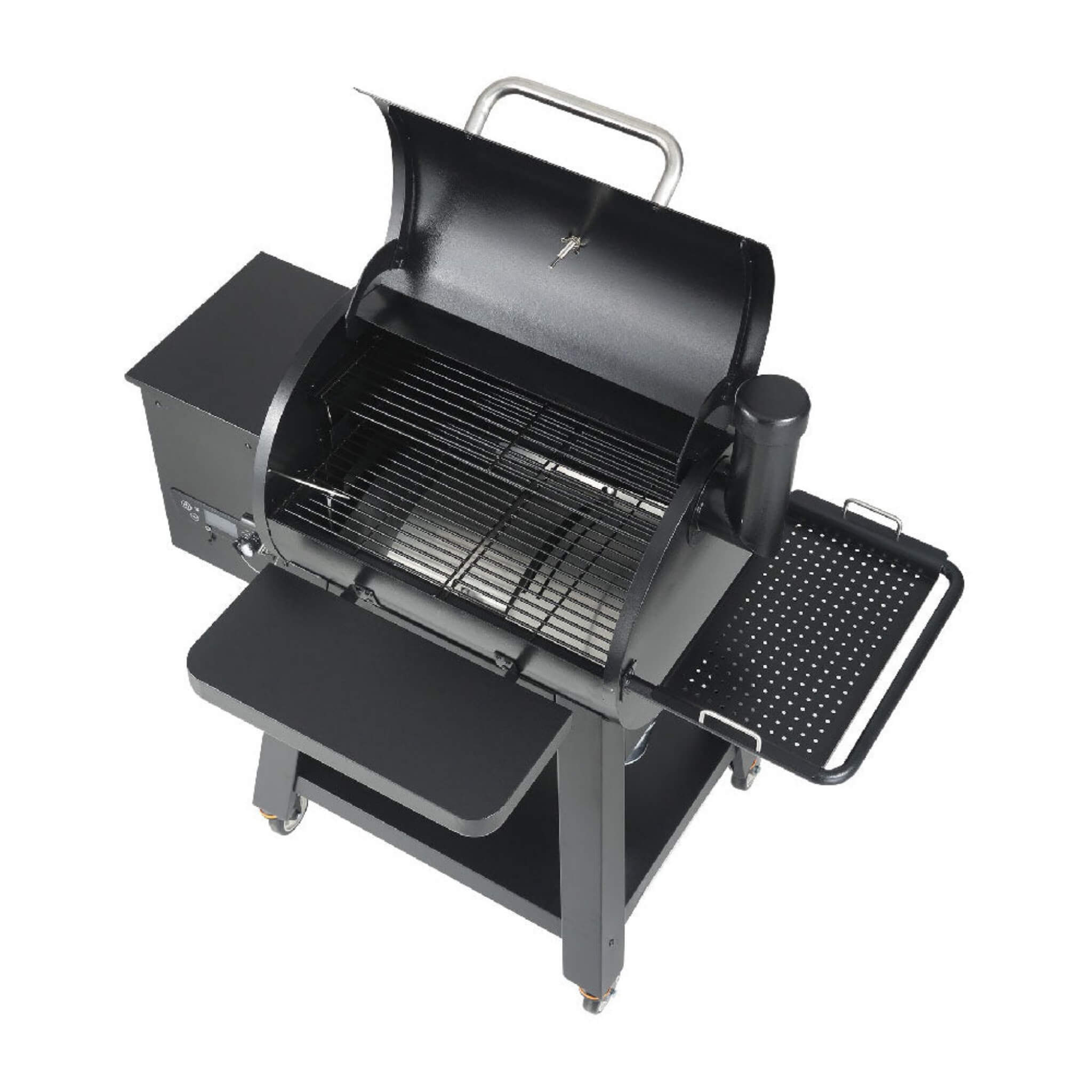 53" Heavy Duty Portable Wood Pellet BBQ Grill With Cart (SAK93641) - Energize Trek