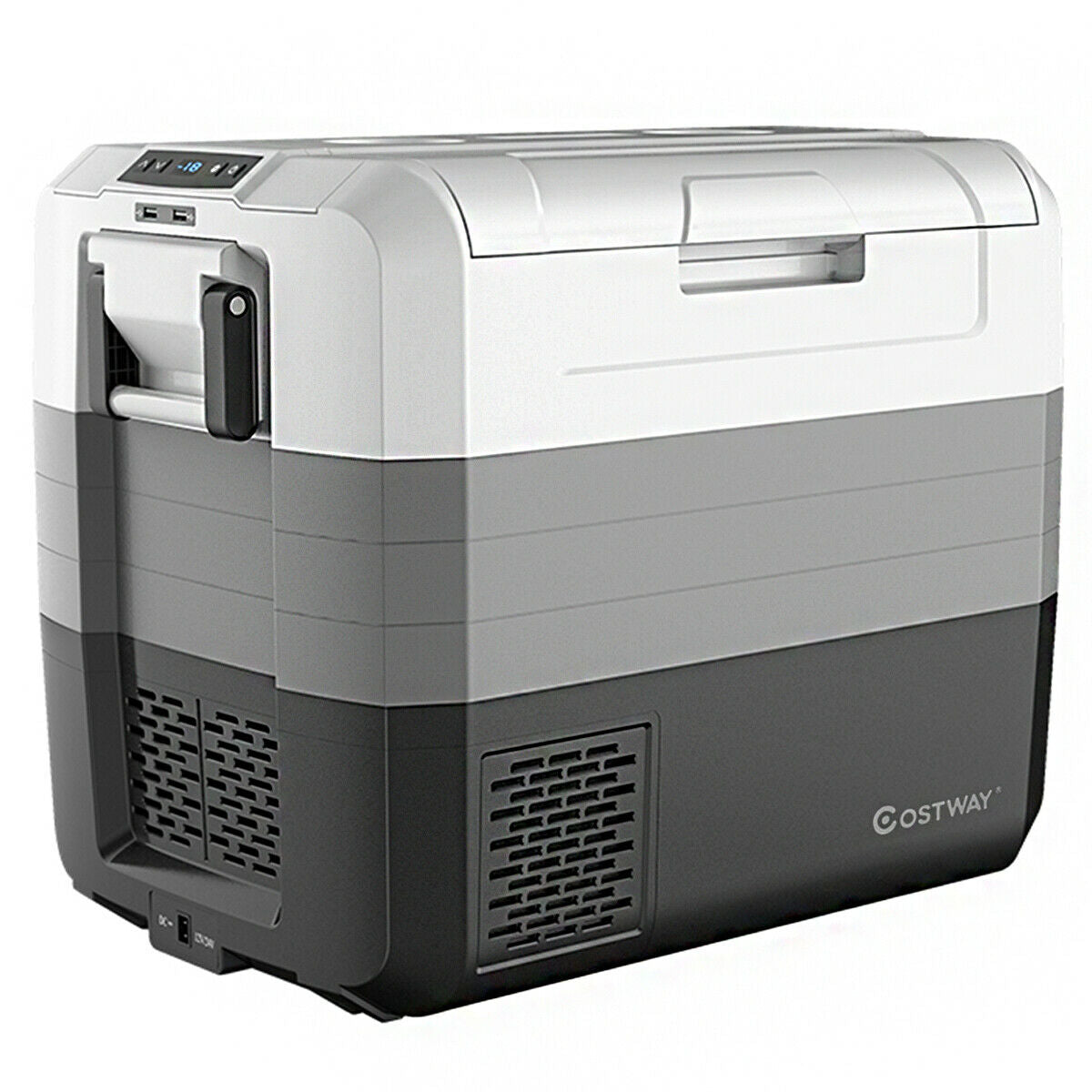 58 Quart Portable Electric Camping Car Cooler - Energize Trek