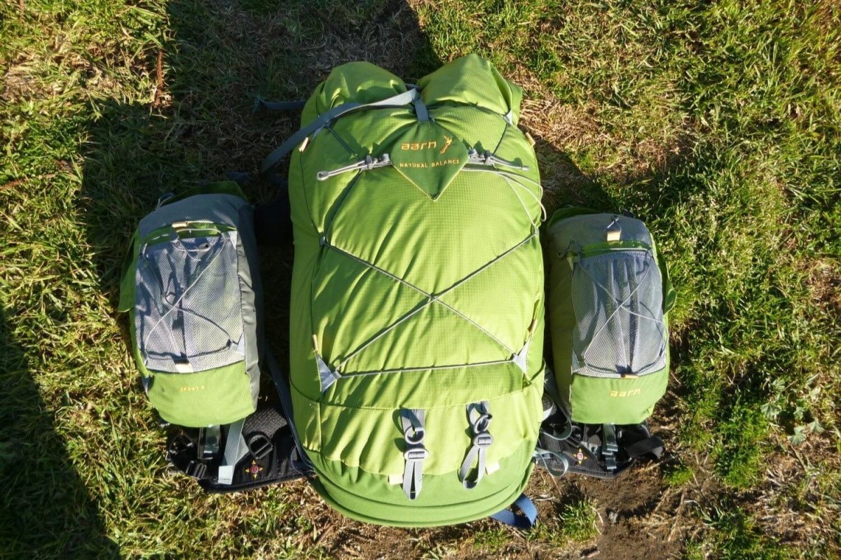 59 or 63 Liter Aarn Natural Balance Backpack - Energize Trek