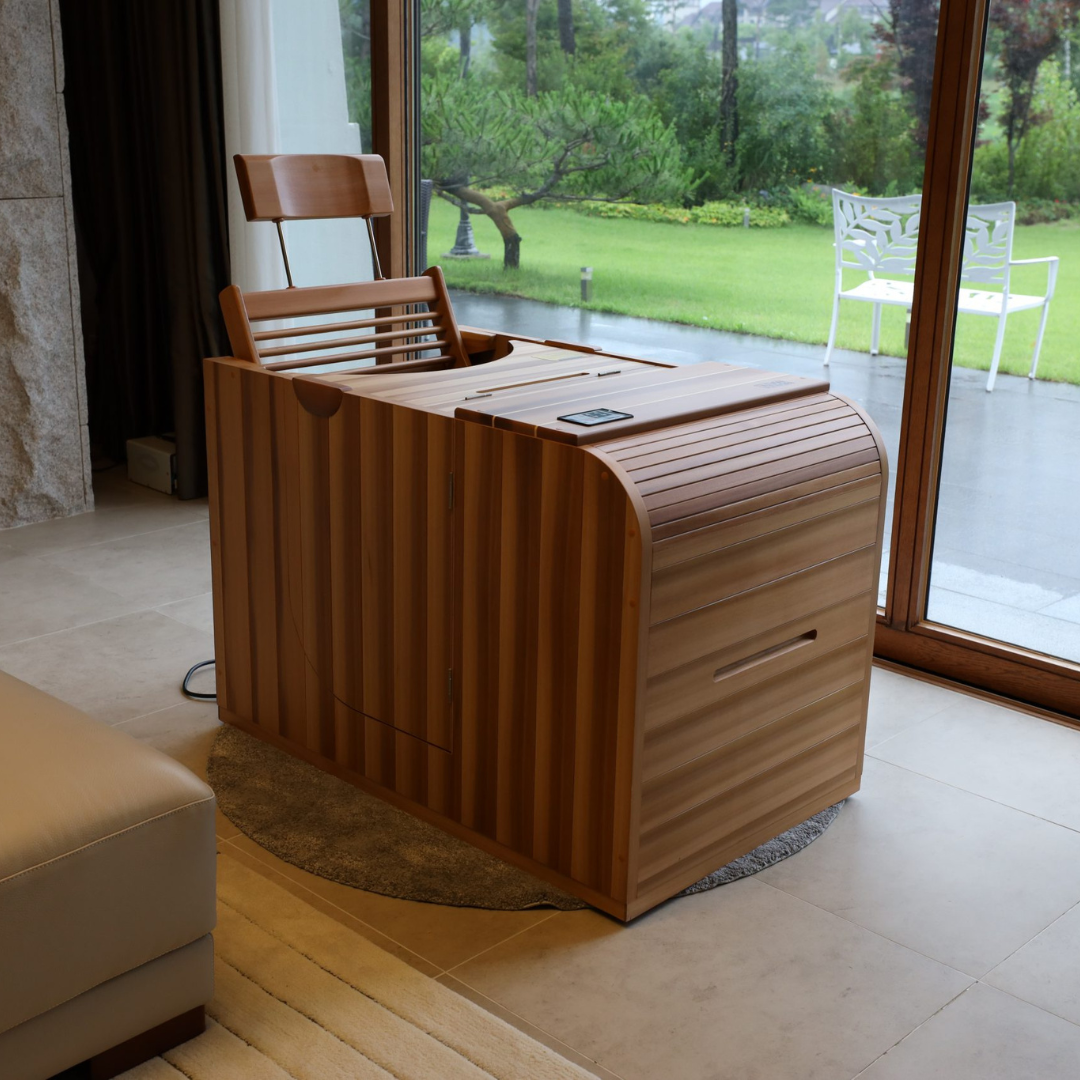 SAUNA EVOLUTION®  Half Body Sauna With Full infrared Benefits Far Infrared 22 - Energize Trek