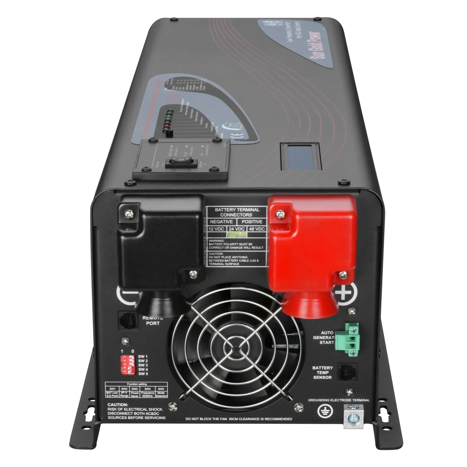 6000W DC 24V/ 48V Split Phase Pure Sine Wave Inverter With Charger - Energize Trek