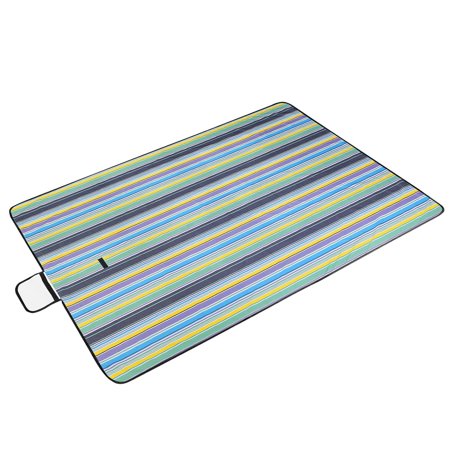 60" x 78" Waterproof Picnic Blanket Handy Mat with Strap Foldable Camping Rug for Camping Hiking Grass Travelling - Energize Trek