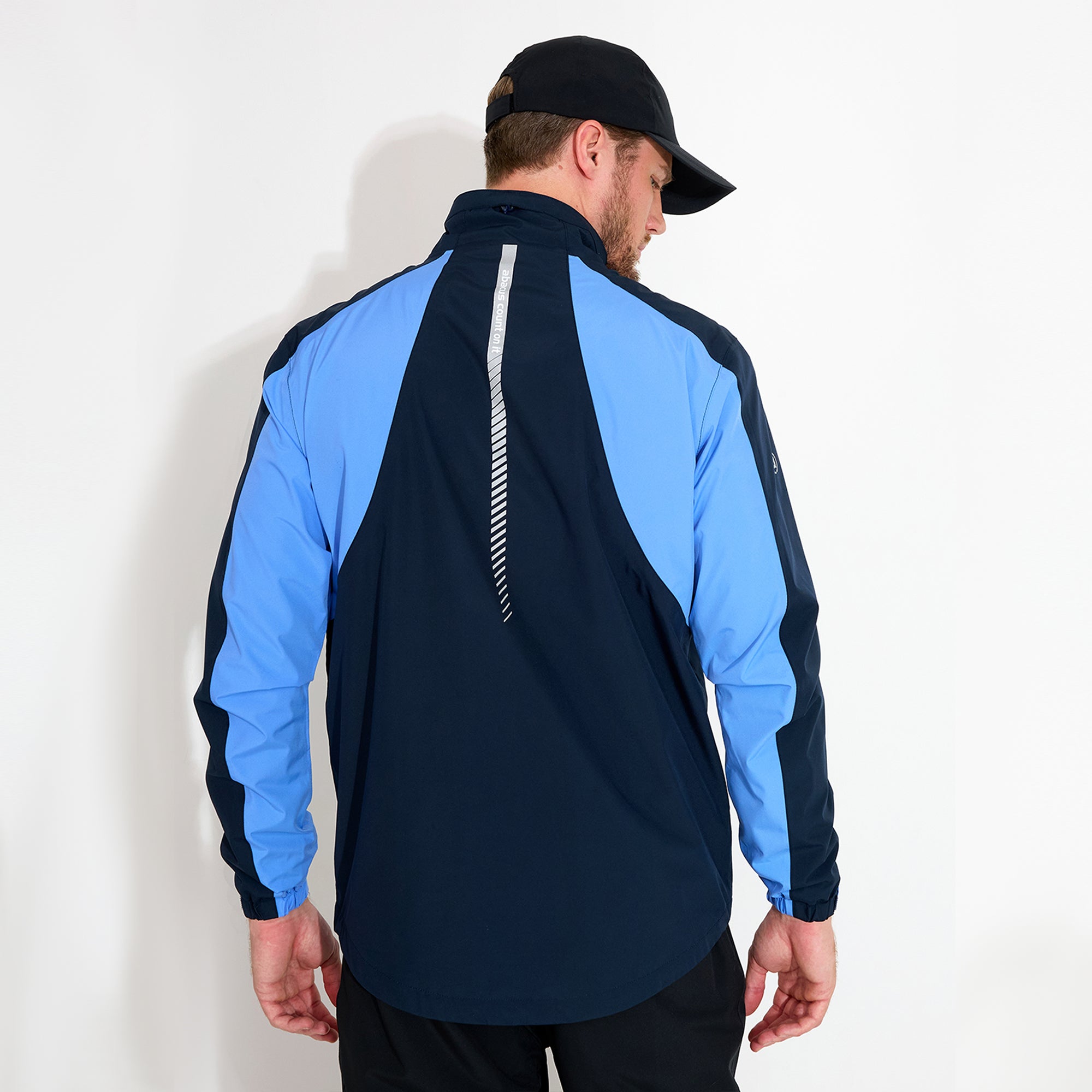Mens Links Stretch Rain Jacket - Energize Trek