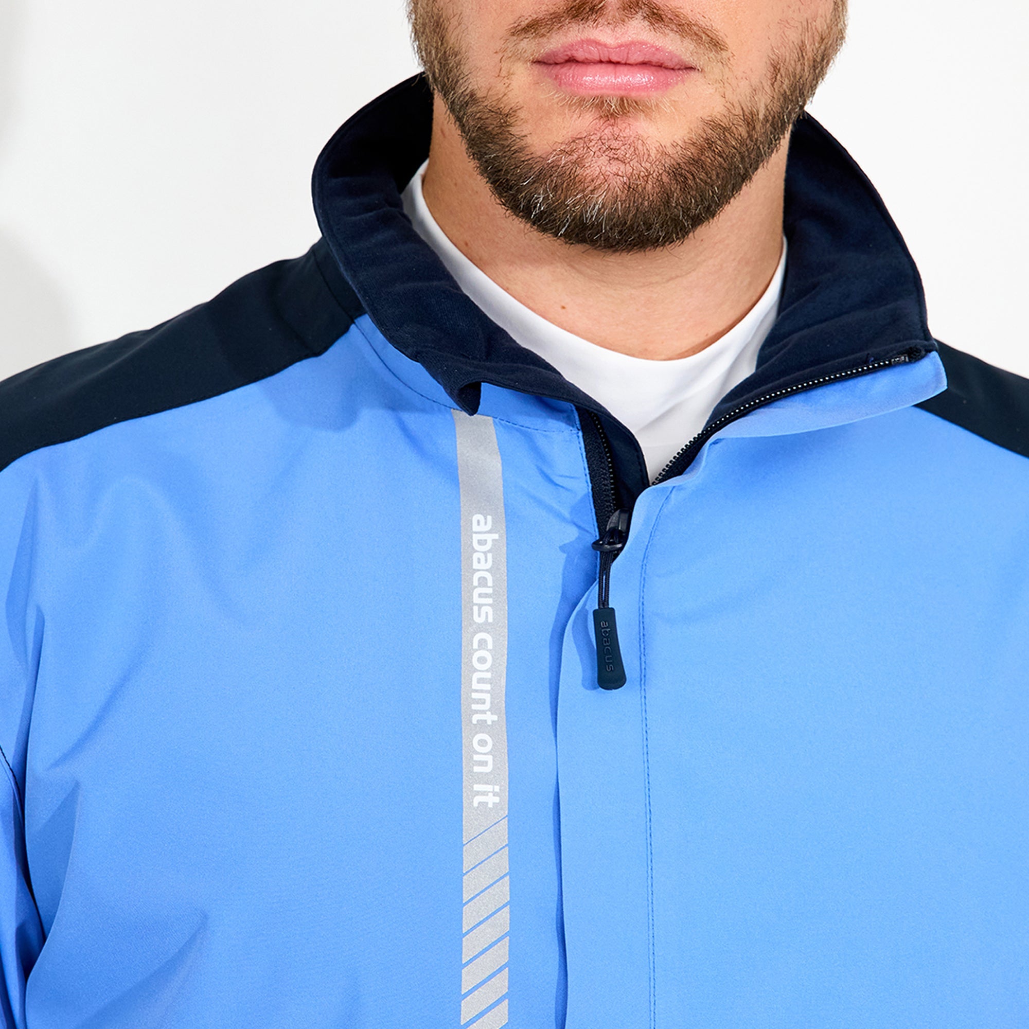 Mens Links Stretch Rain Jacket - Energize Trek