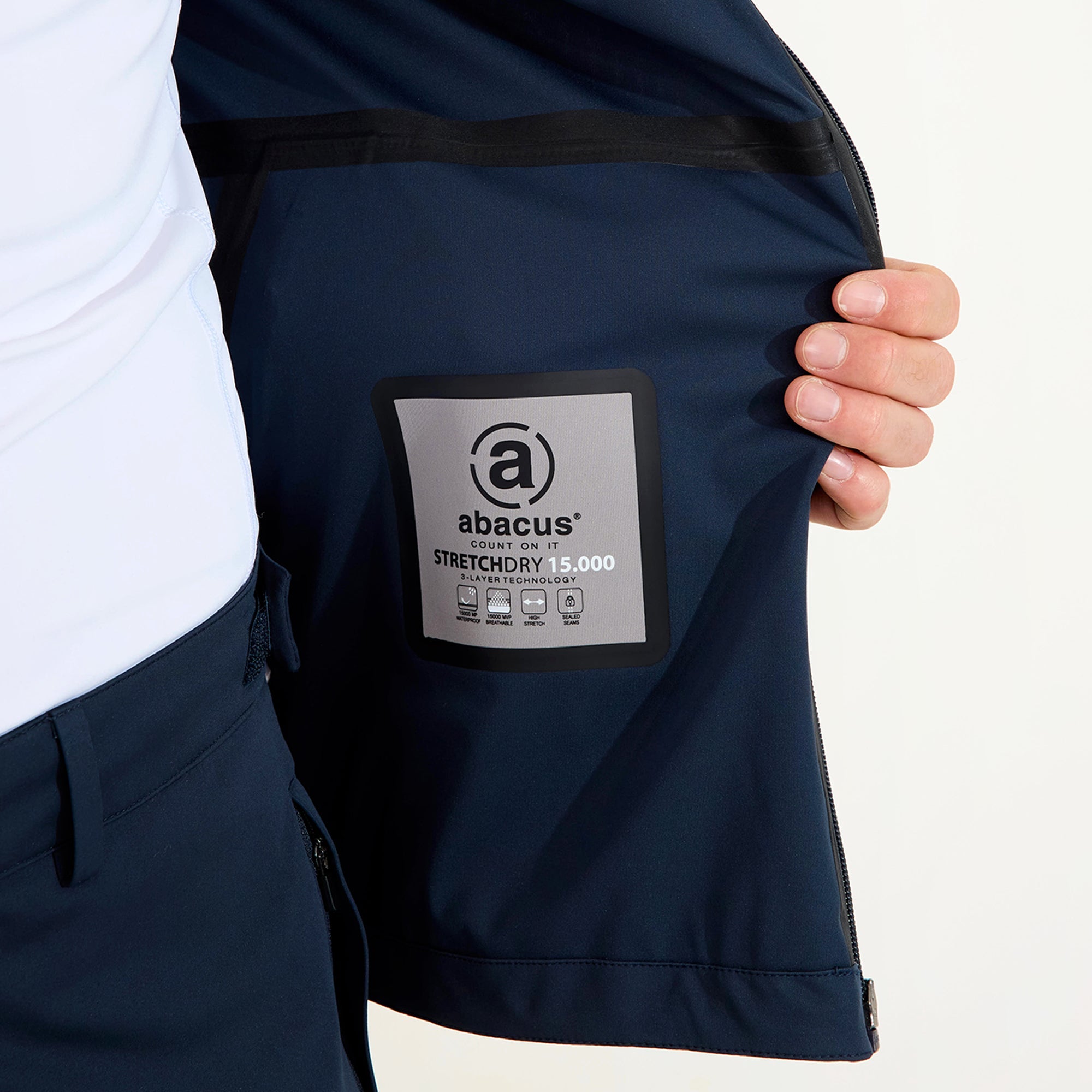 Mens Bounce rain jacket - Energize Trek