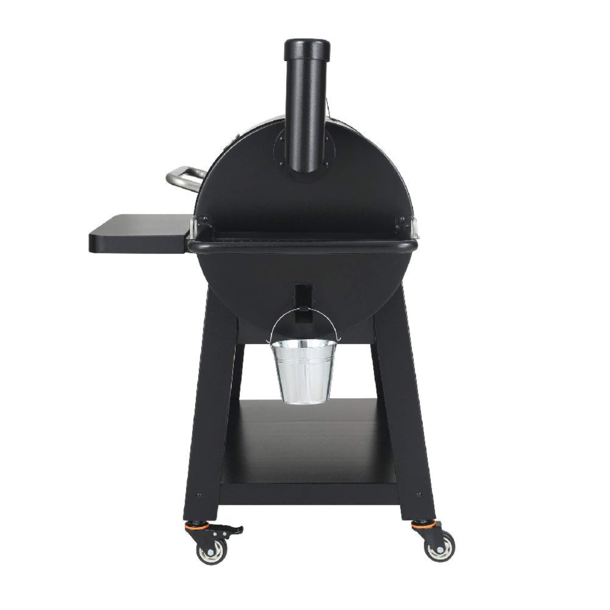 62" Heavy Duty Portable Wood Pellet BBQ Grill With Cart (SAK91308) - Energize Trek