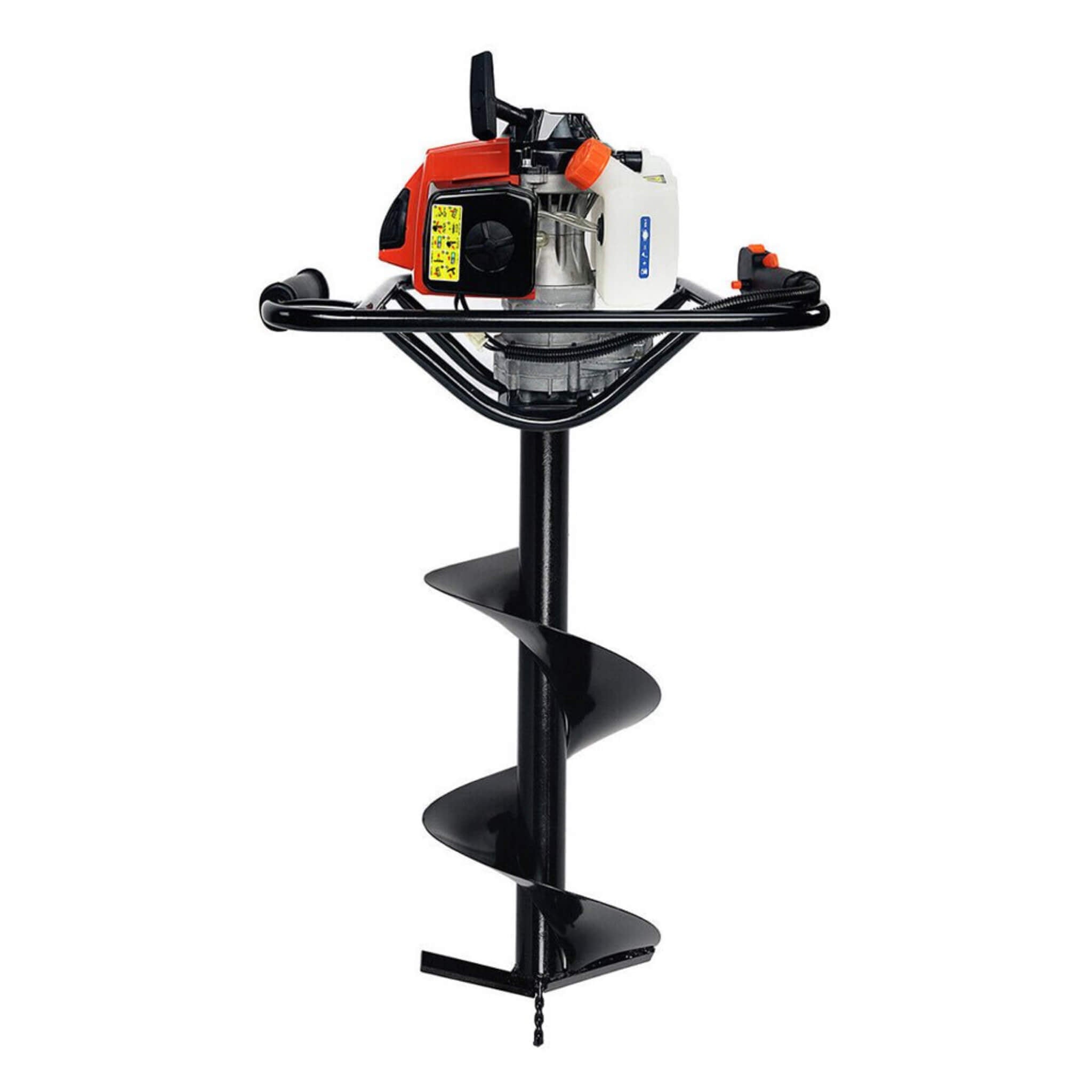 12" Gasoline Powered Post Hole Digger Earth Auger Machine, 63CC (SAK14852) - Energize Trek