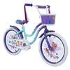 20" Cruiser Steel Frame Coast Brake One Piece Crank, cover Chain Guard, Baskets,Fenders & Rims, White Tire, Frame - Energize Trek