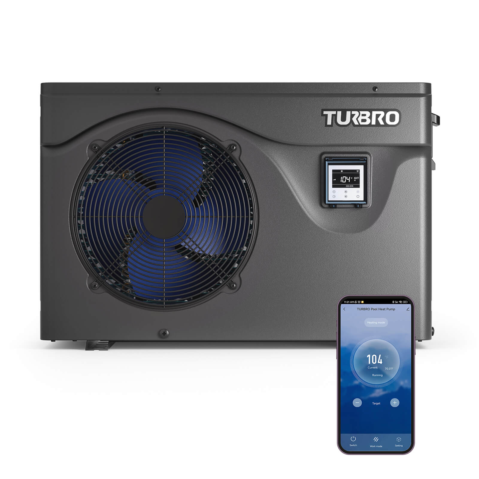 Beluga B50V/B75V Inverter Swimming Pool Heat Pump - Energize Trek