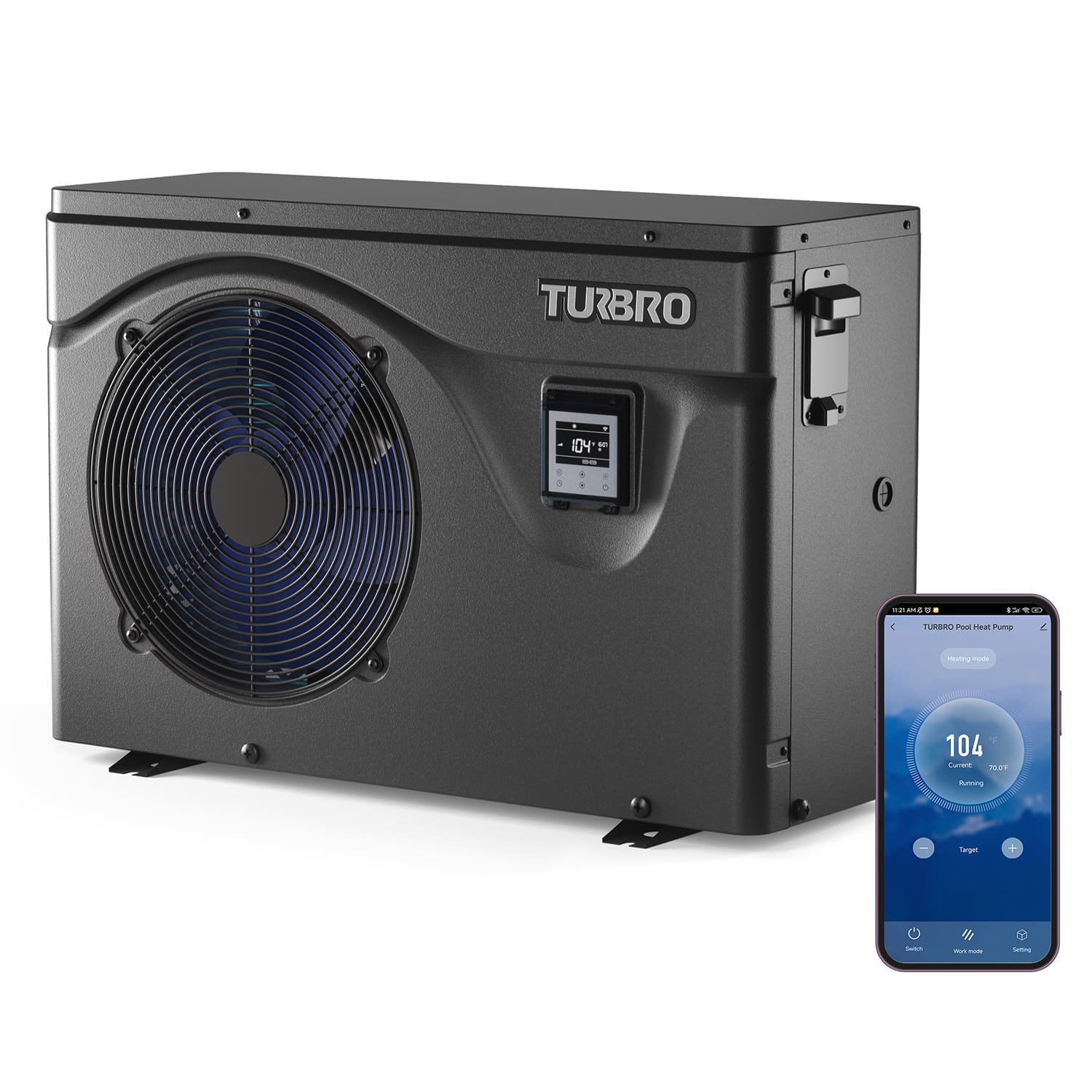 Beluga B50V/B75V Inverter Swimming Pool Heat Pump - Energize Trek