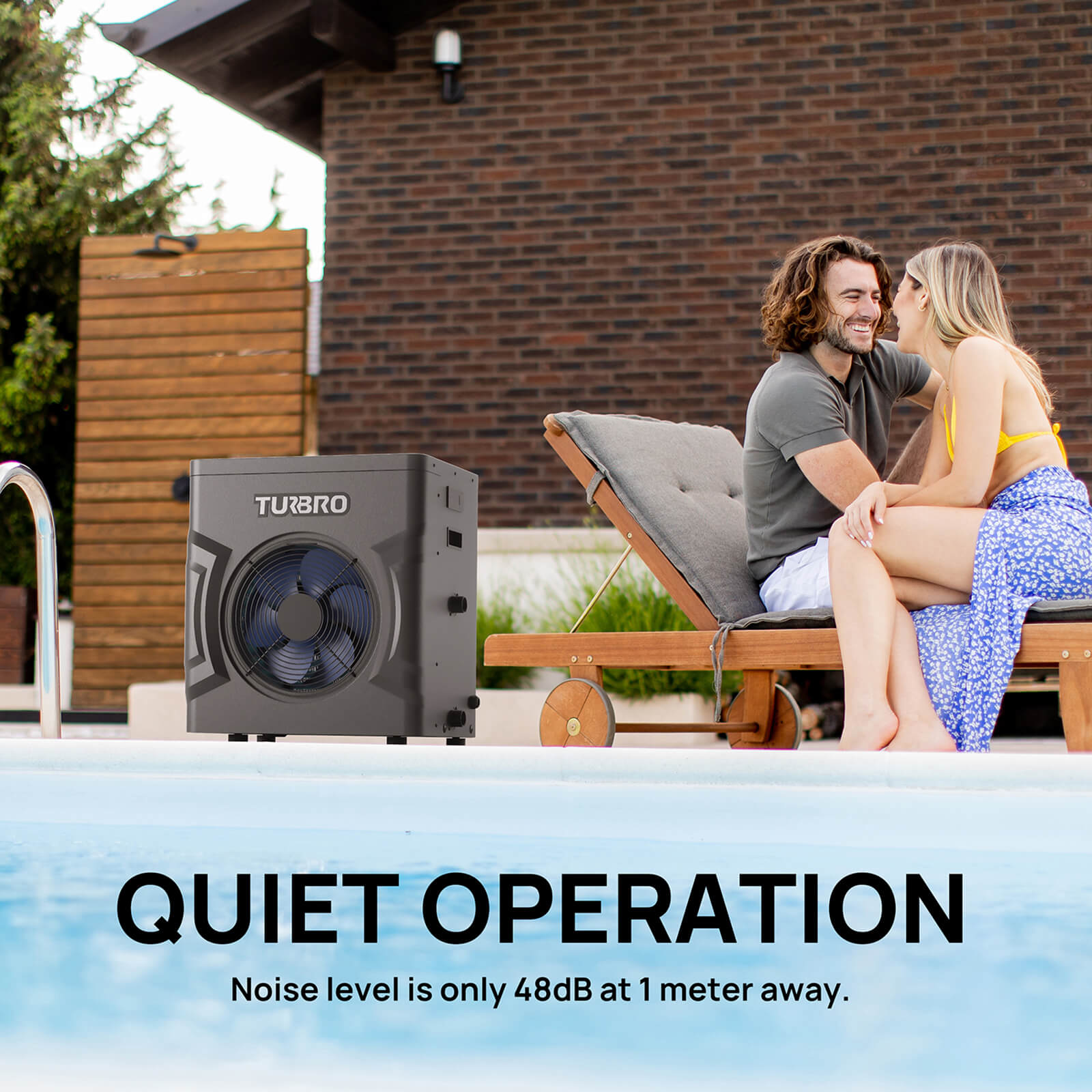 Manatee M20 20K BTU Swimming Pool Heat Pump - Energize Trek