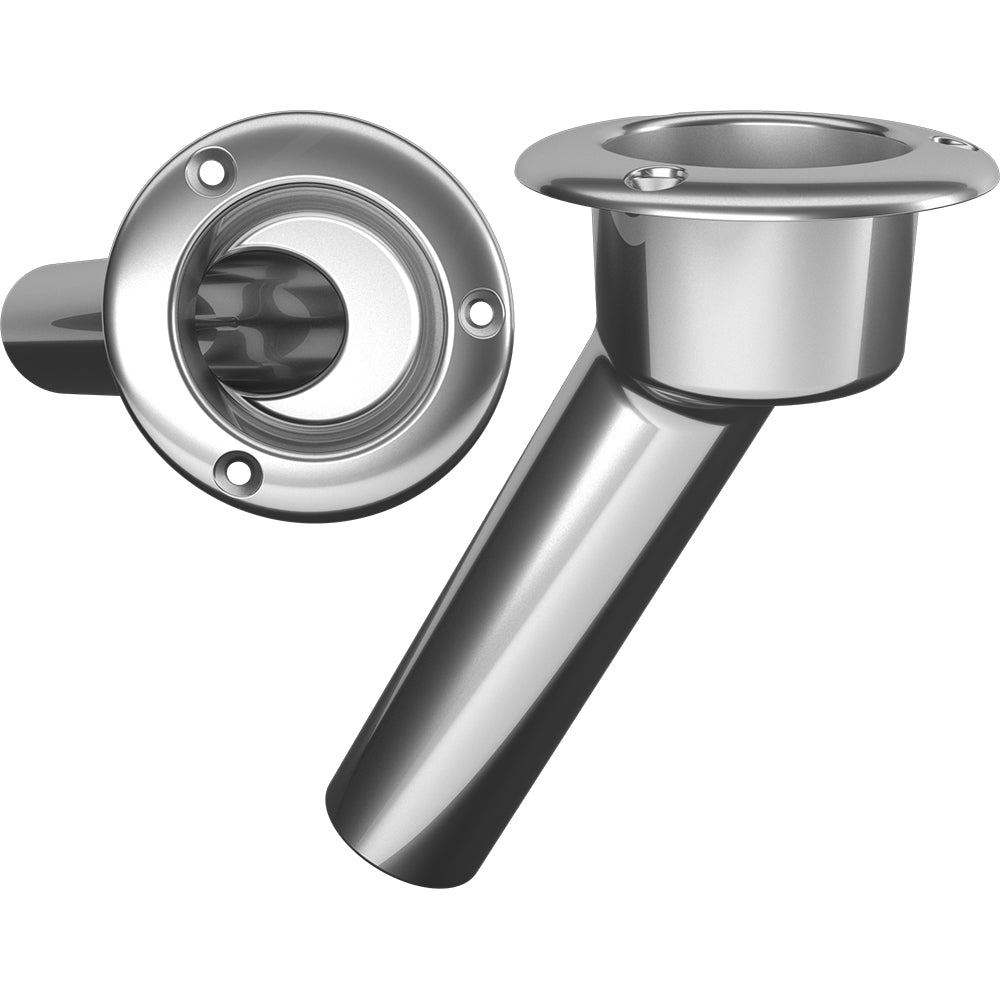 Mate Series Stainless Steel 30 Rod  Cup Holder  Open  Round Top C1030ND
