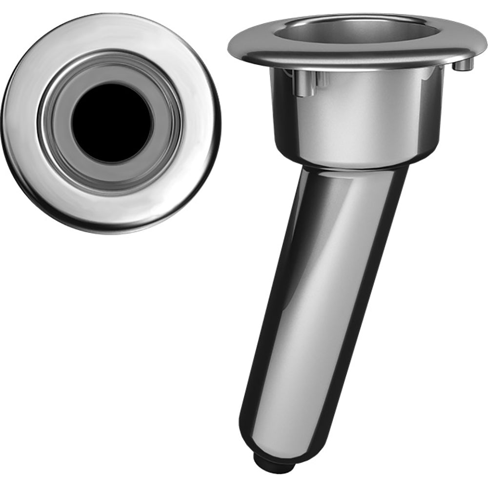 Mate Series Elite Screwless Stainless Steel 15 Rod  Cup Holder  Drain  Round Top C1015DS