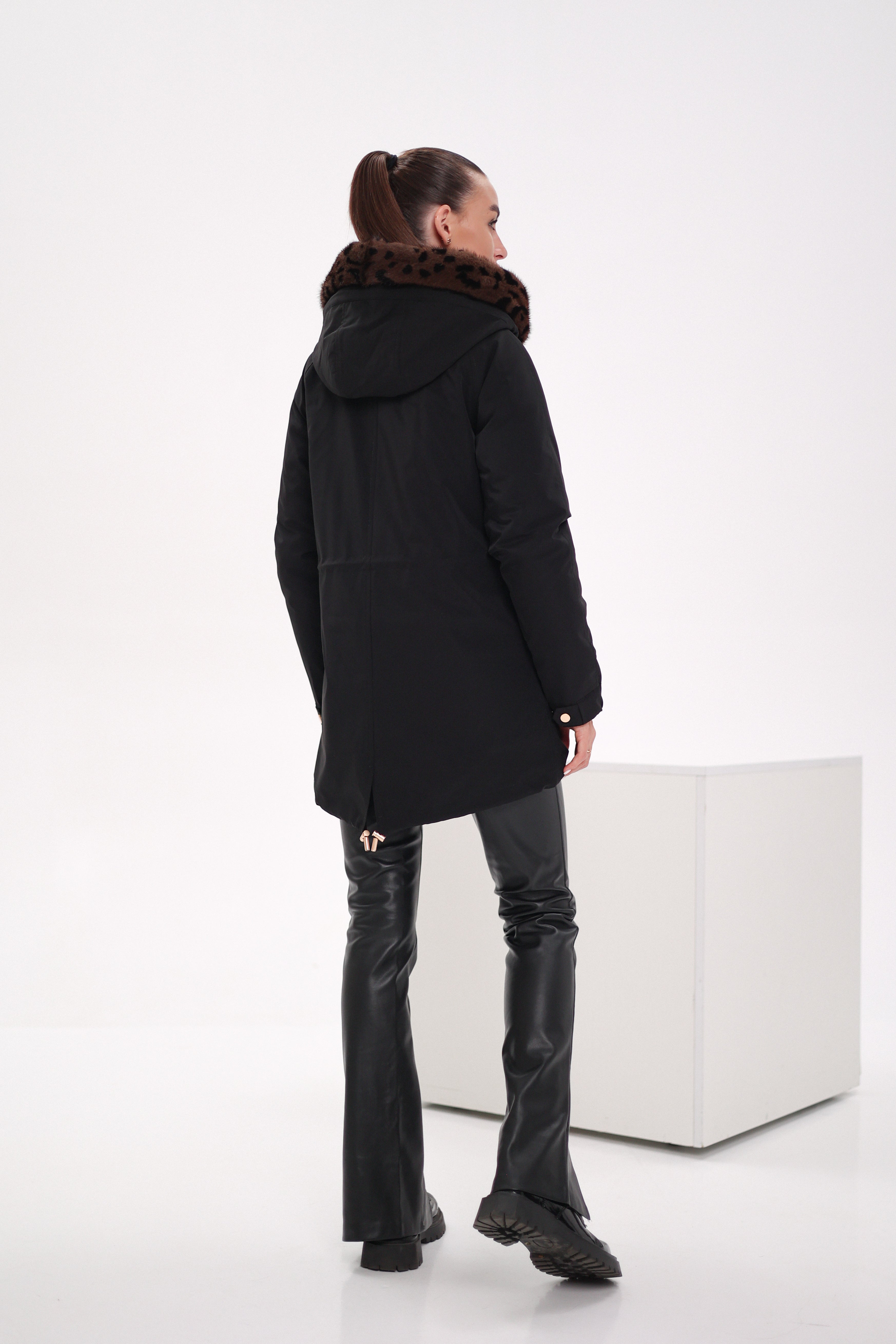 Genuine Scandinavian Mink Fur Parka with Rabbit Fur Insulation - Energize Trek