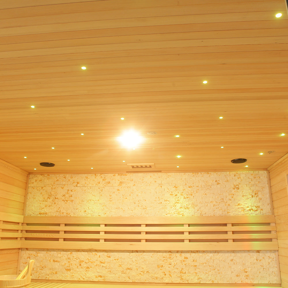 SAUNA EVOLUTION® Include Therapy Wood Traditional Steam Sauna Modern Relax 7 - Energize Trek