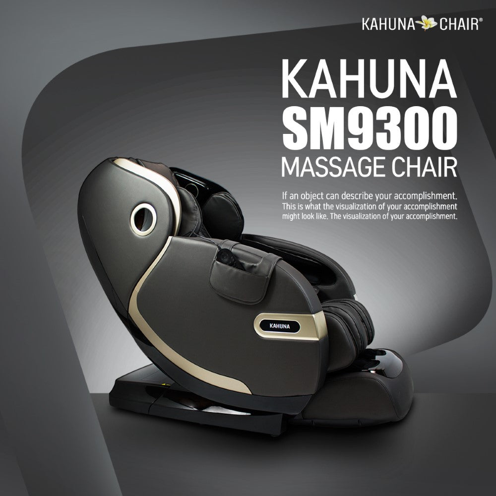 Kahuna Chair SM-9300 Premium 4D Massage Chair with Body Scan & Dual Heating - Energize Trek