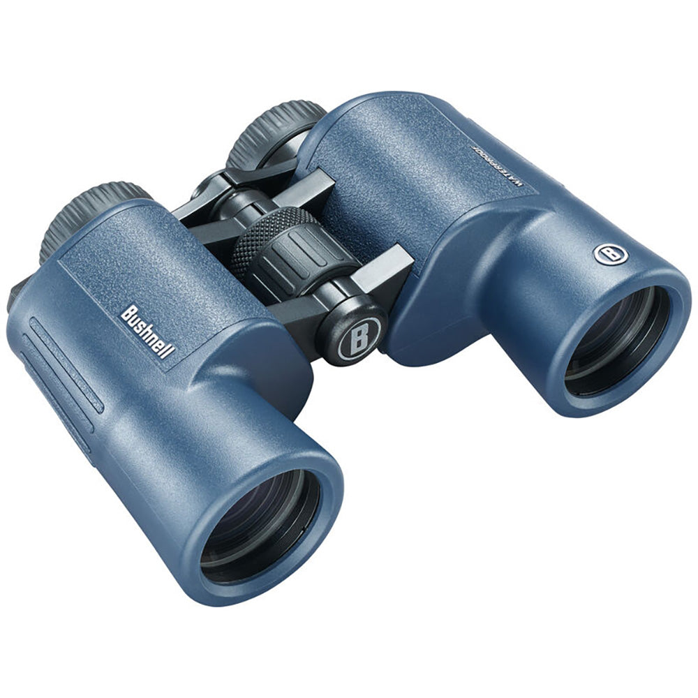 Bushnell 10x42mm H2O Binocular  Dark Blue Porro WPFP Twist Up Eyecups 134211R
