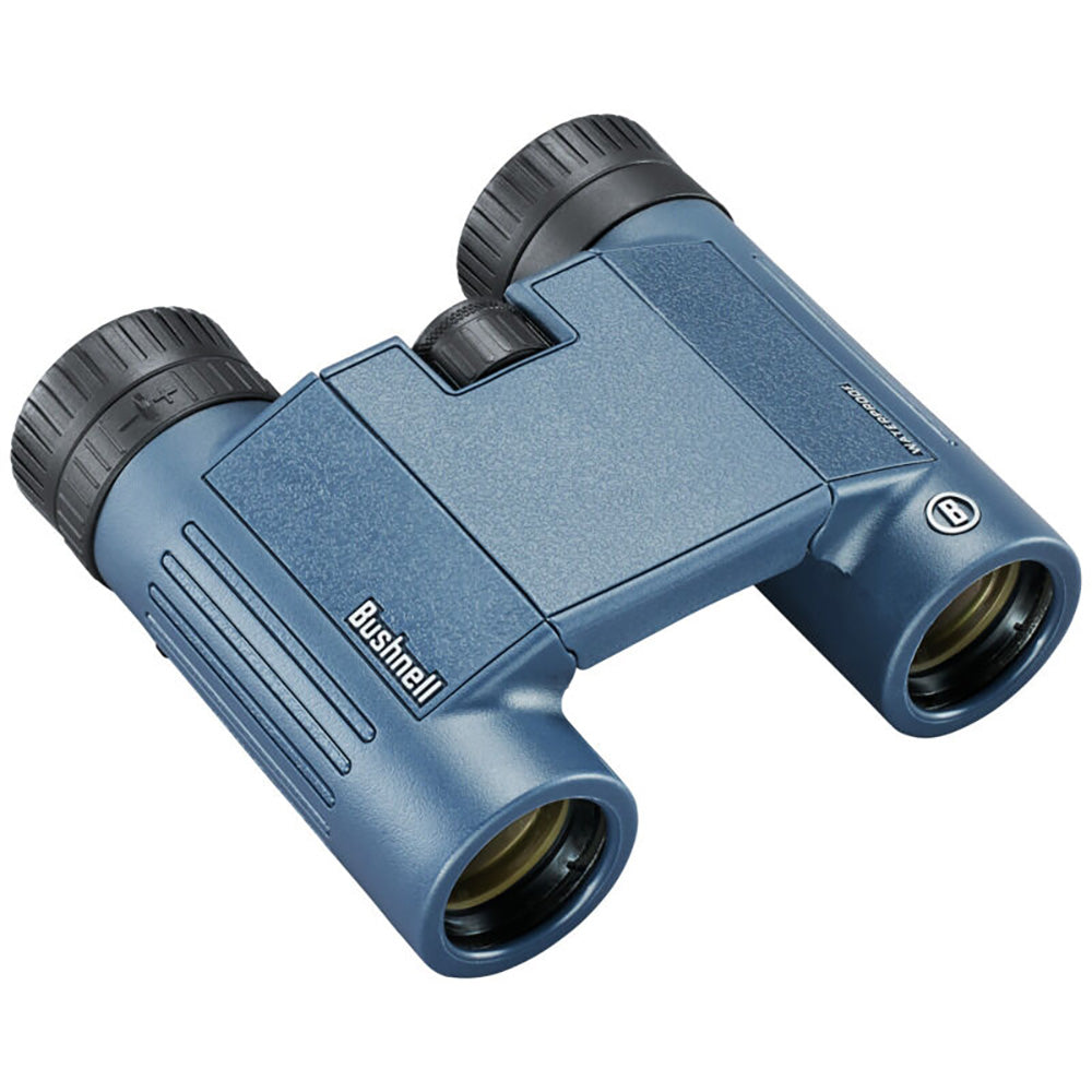 Bushnell 10x25mm H2O Binocular  Dark Blue Roof WPFP Twist Up Eyecups 130105R