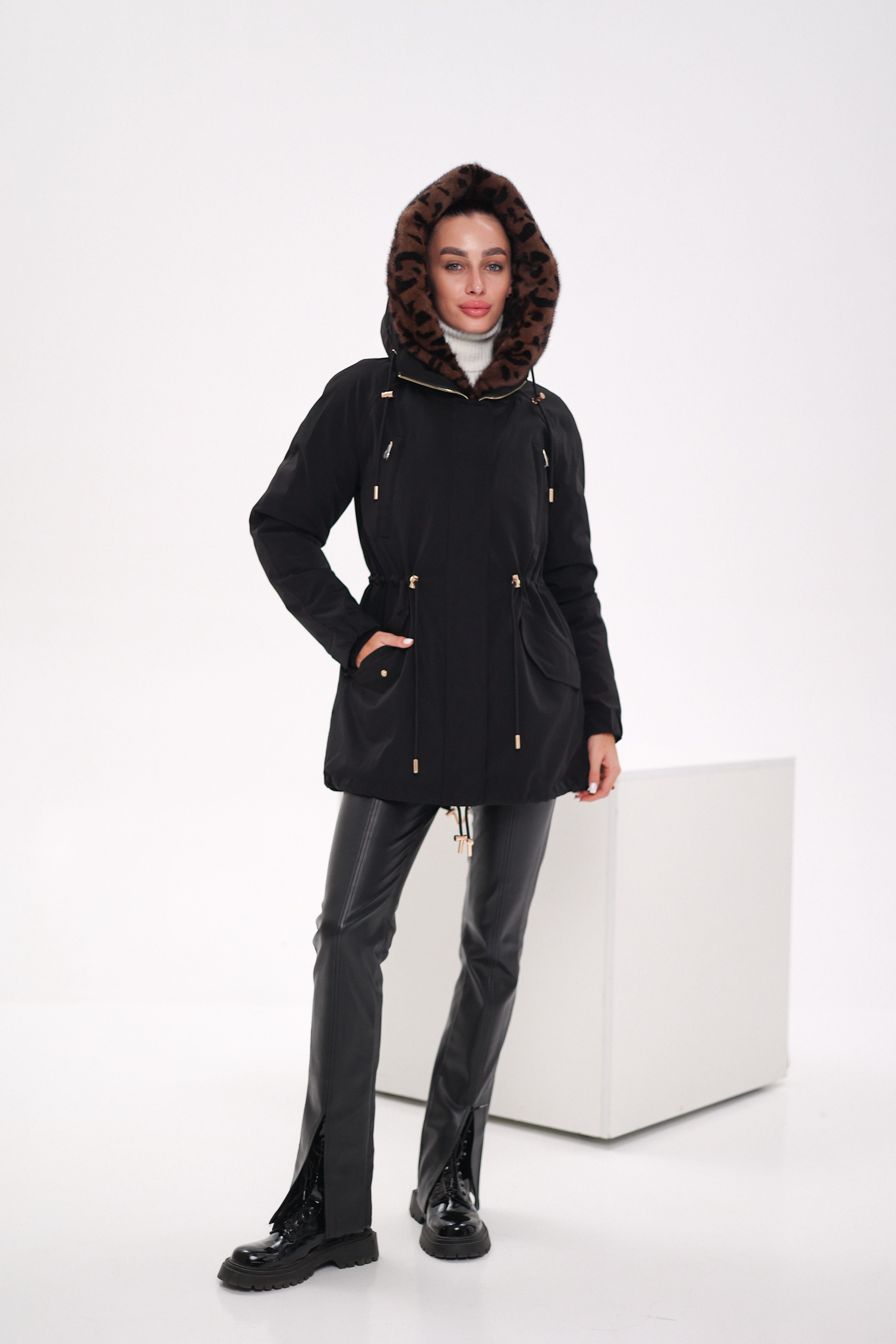 Genuine Scandinavian Mink Fur Parka with Rabbit Fur Insulation - Energize Trek