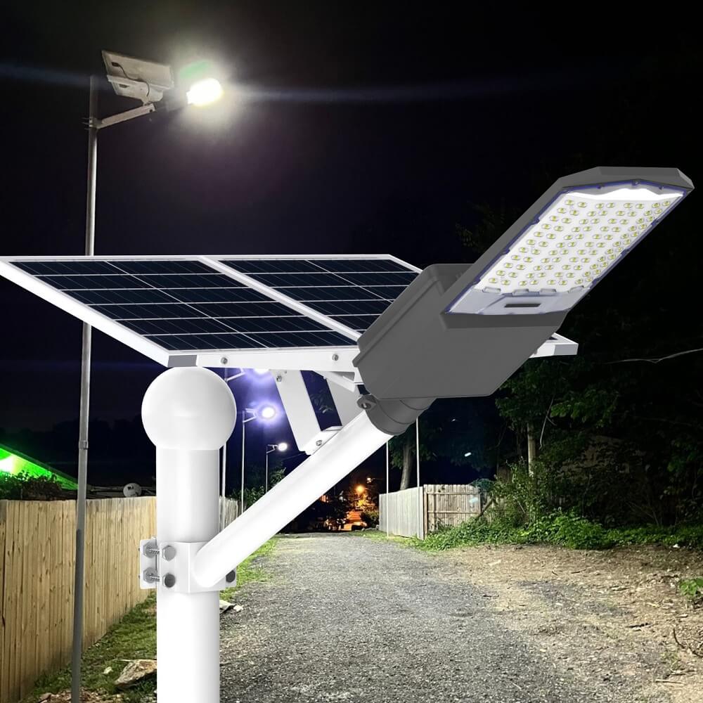 1200W 1500W Solar Parking lot Light -40000lumens - Energize Trek