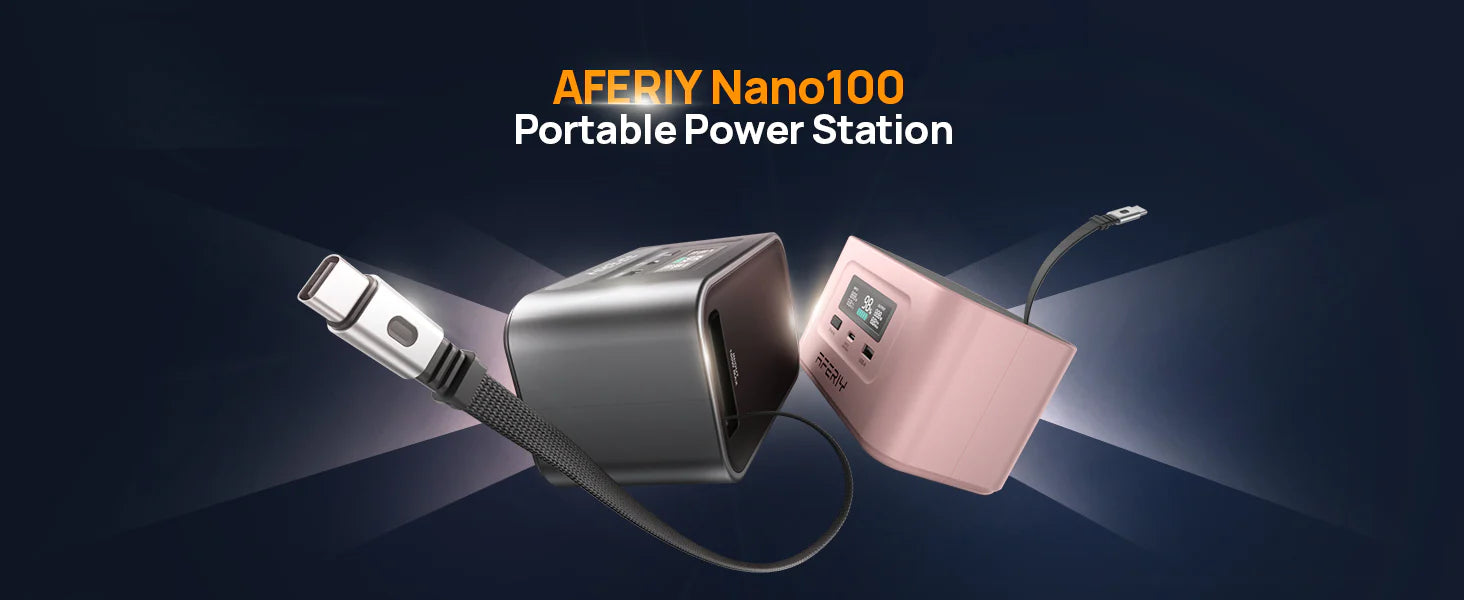 AFERIY Nano100 Portable Power Station - Energize Trek