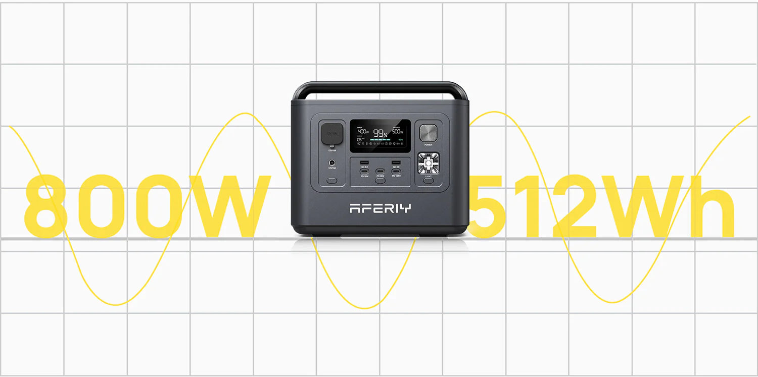 AFERIY P010 Portable Power Station 800W - Energize Trek