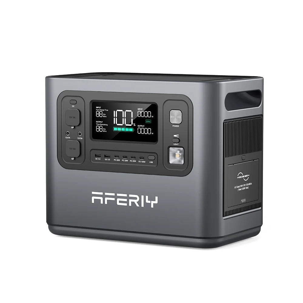 AFERIY P110-D Portable Power Station 1200W 960Wh - Energize Trek