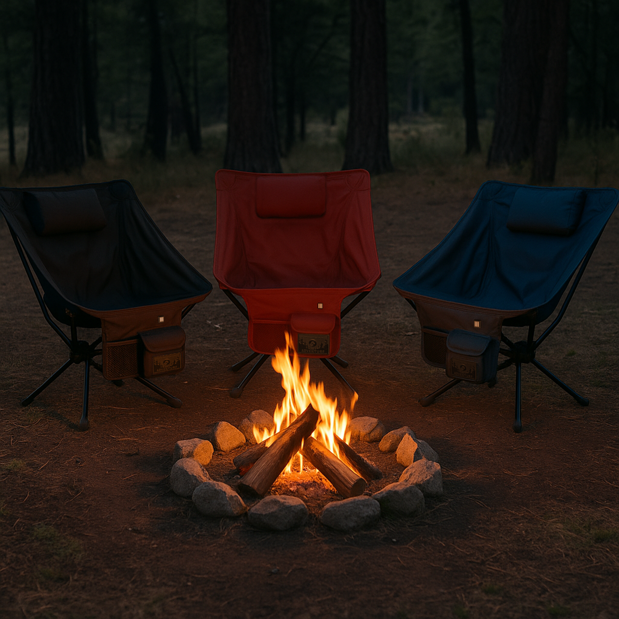 The Beck Chair - Ultra-Portable Heated Camping Chair - Energize Trek