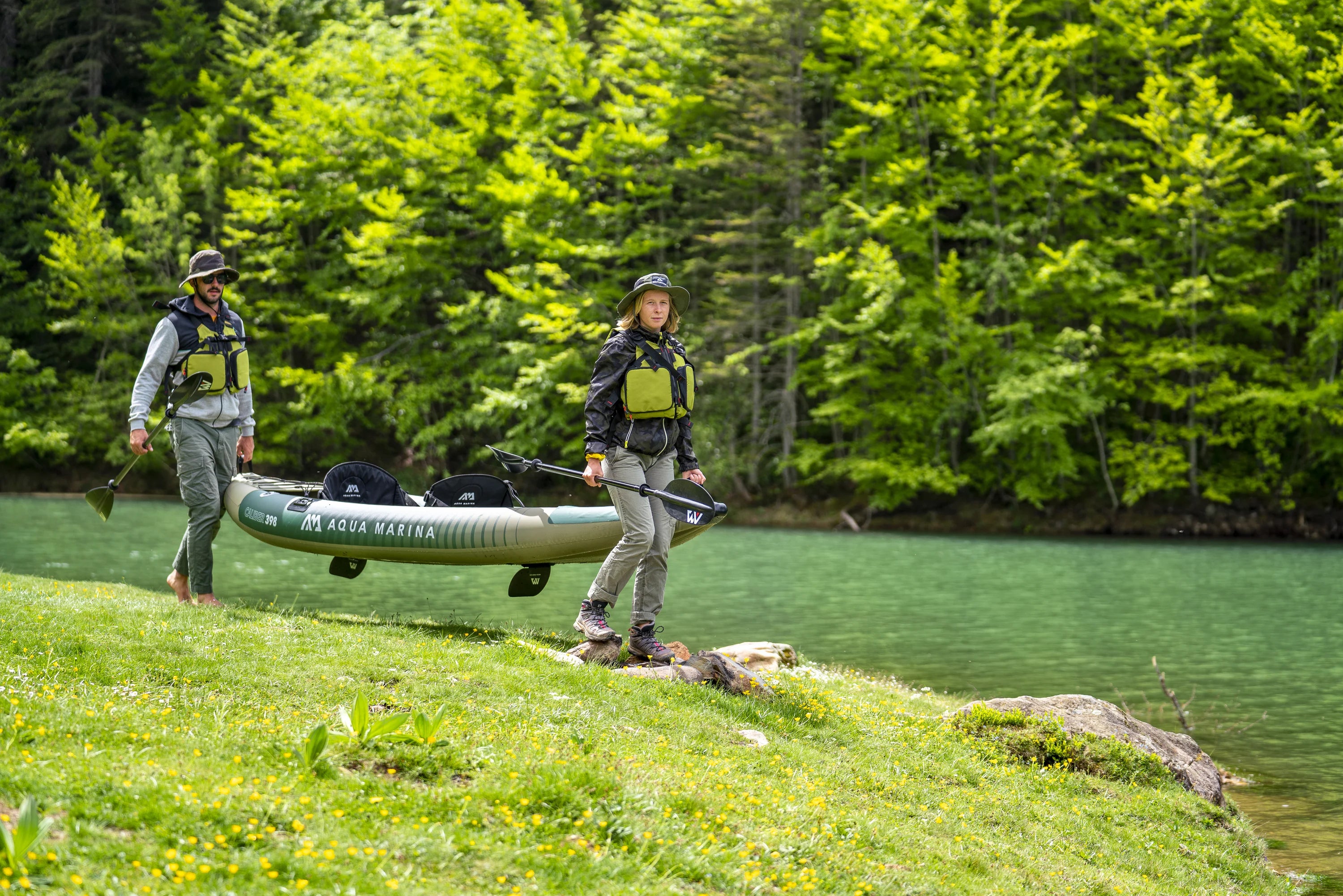 AQUA MARINA-KAYAK-CALIBER(CA-398) - Energize Trek