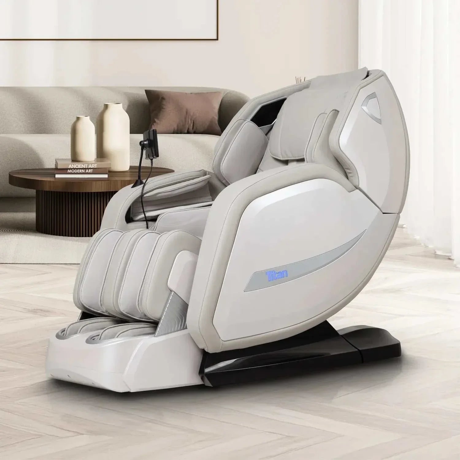 Titan 4D Advent Massage Chair – SL-Track, Zero-Gravity & Heat Therapy - Energize Trek