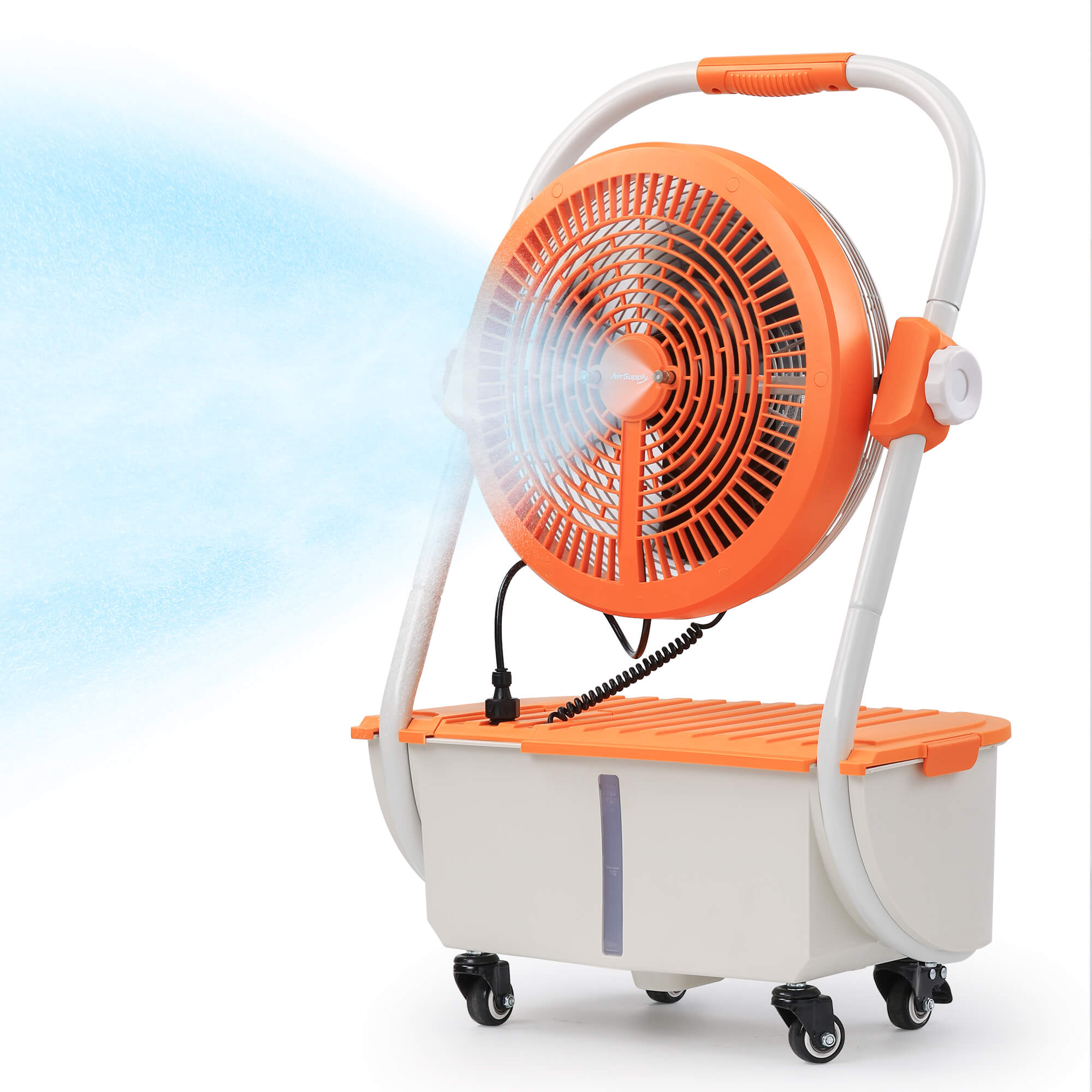 AirSupply MS12 Portable Mist Fan, 11L Tank & Up to 50H Runtime - Energize Trek