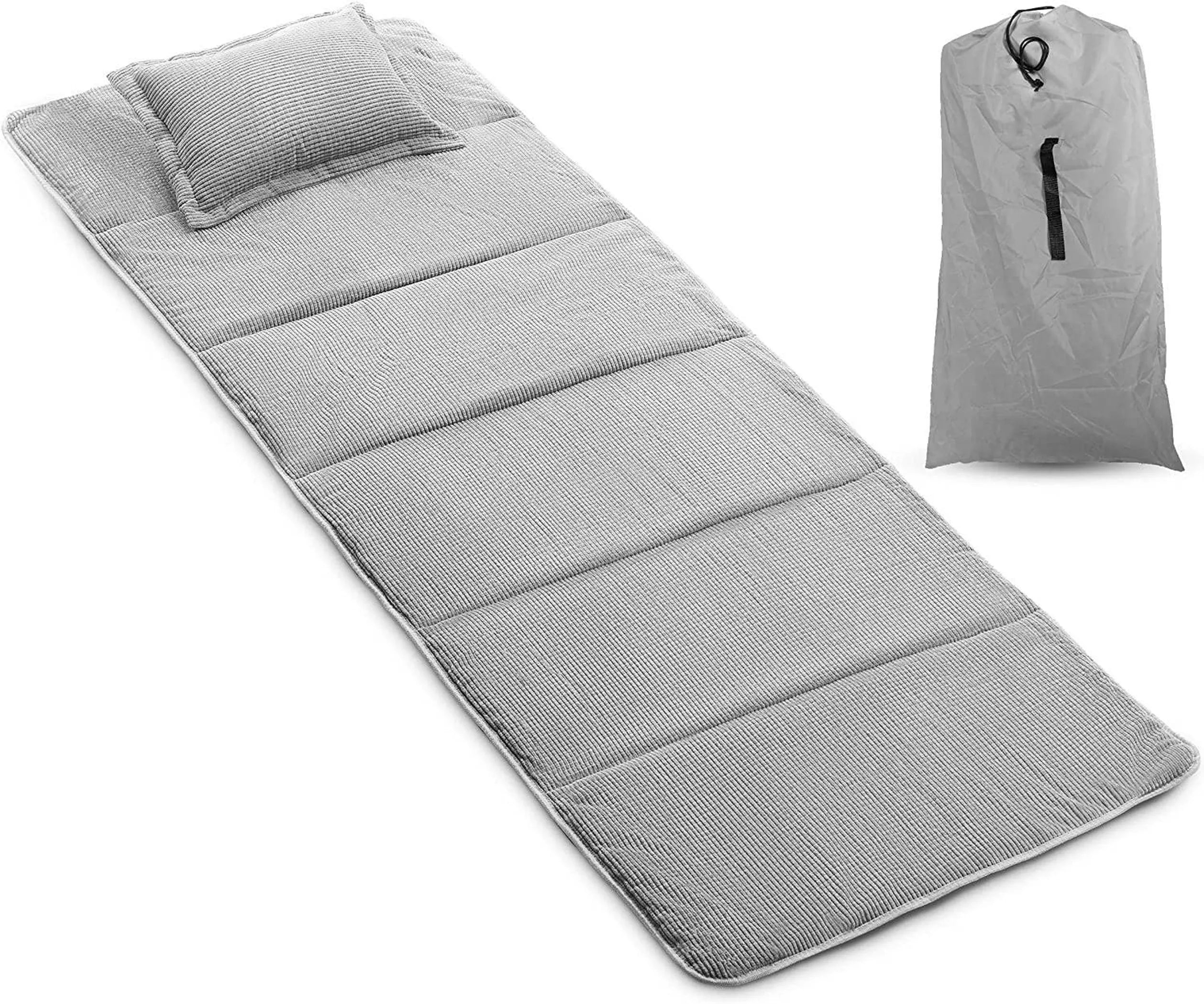 Alpcour Camping Cot Mattress Pad and Pillow - Energize Trek