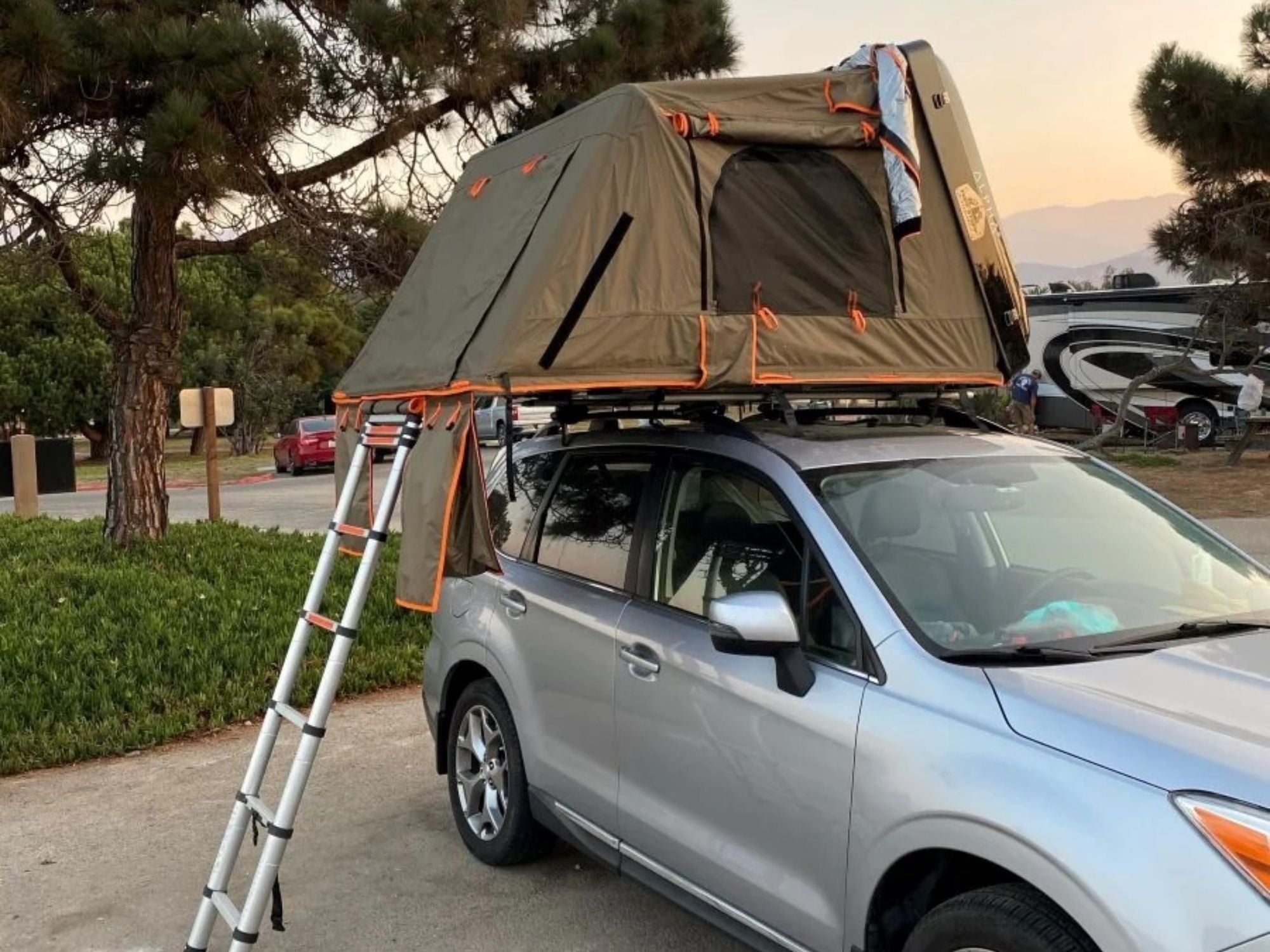 Tuff Stuff Alpha II Hard Shell Rooftop Tent - 2 Person - Energize Trek