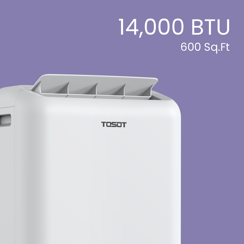 Aomi 14,000 BTU Heat Pump Portable Air Conditioner - Energize Trek