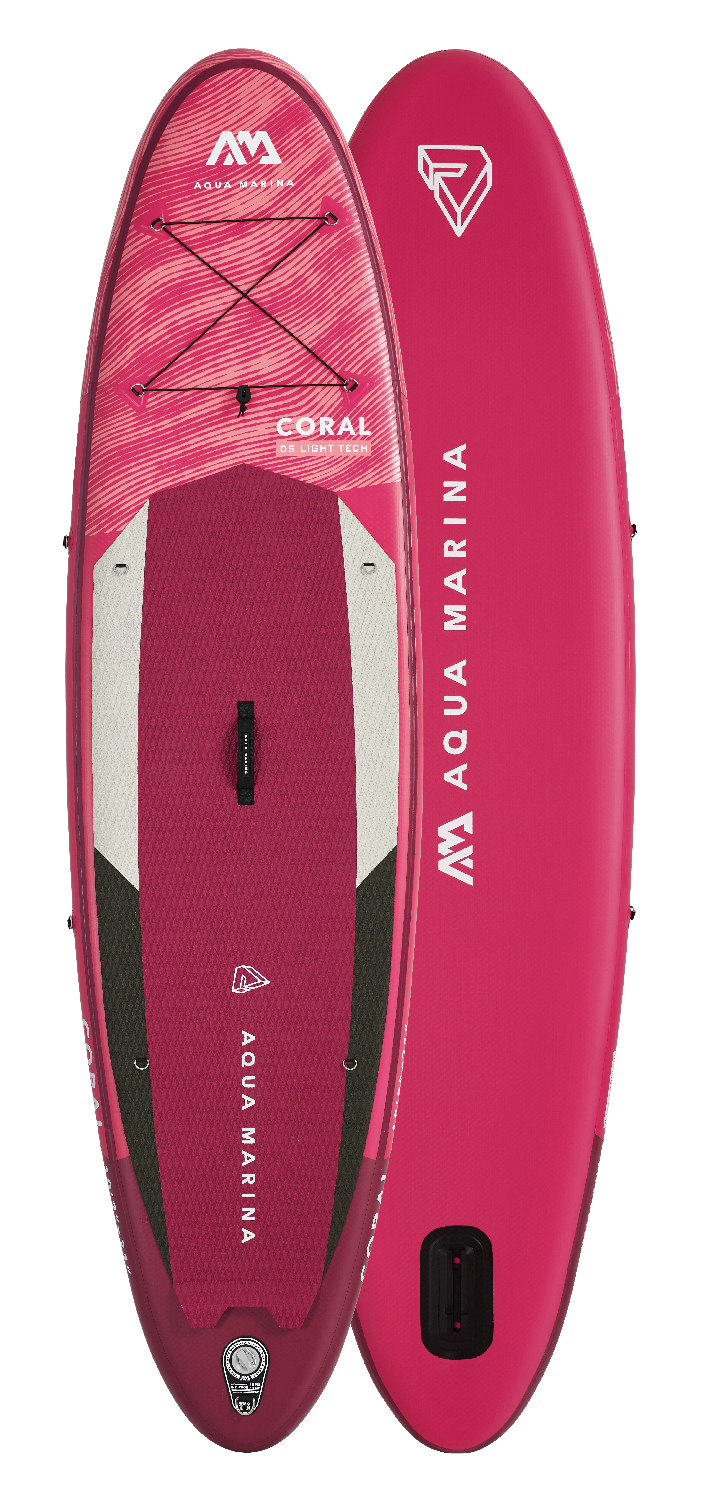 Aqua Marina CORAL 10'2" Inflatable Paddle Board All-Around Advanced SUP - Energize Trek