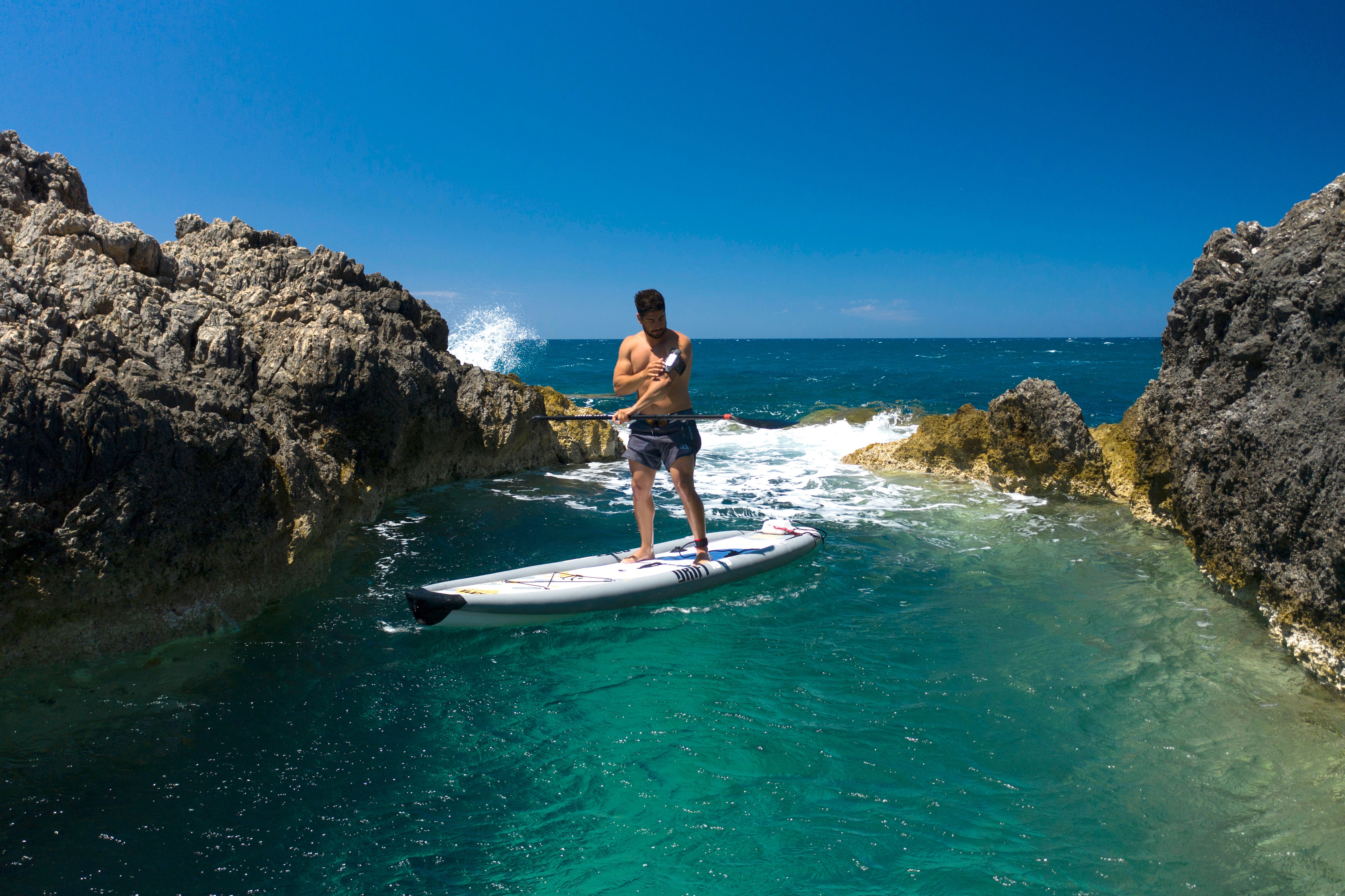 Aqua Marina DRIFT 10'10" Inflatable Paddle Board Fishing SUP - Energize Trek