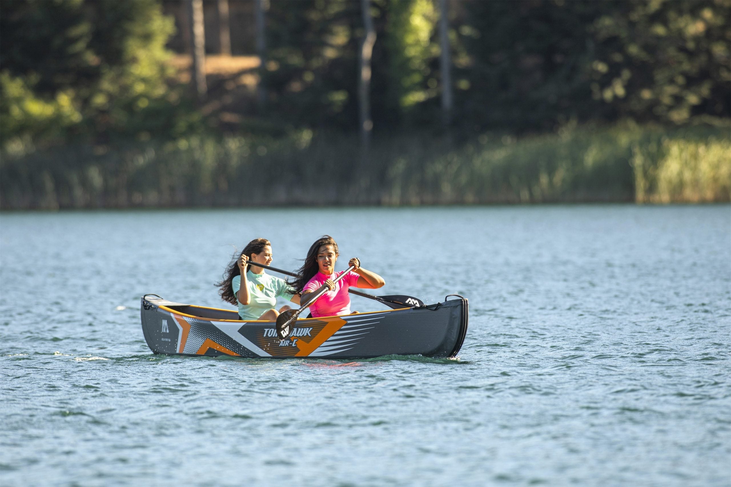 Aqua Marina TOMAHAWK AIR-C 15'8" Inflatable High Pressure Speed Kayak / Canoe - Energize Trek