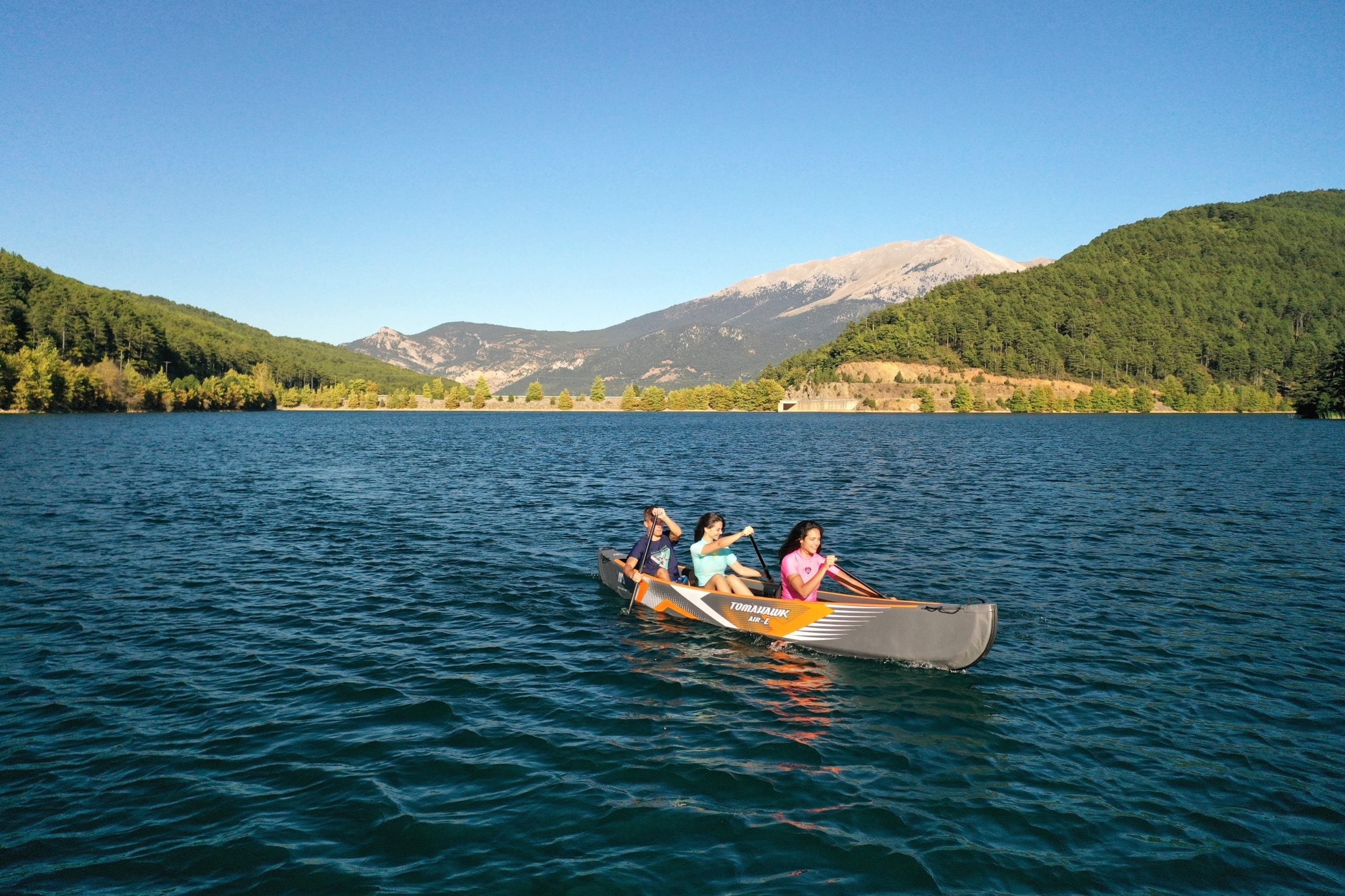 Aqua Marina TOMAHAWK AIR-C 15'8" Inflatable High Pressure Speed Kayak / Canoe - Energize Trek