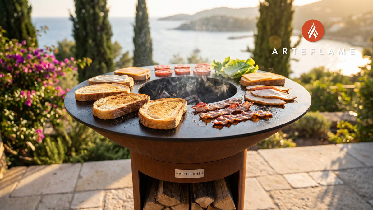 Arteflame Classic 40" Grill — Tall Round Base - Energize Trek