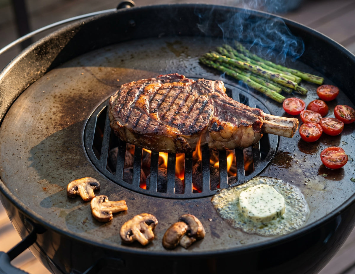 Arteflame Two-Piece Flat-Top Kit — Fits Weber® Kettle Grills - Energize Trek