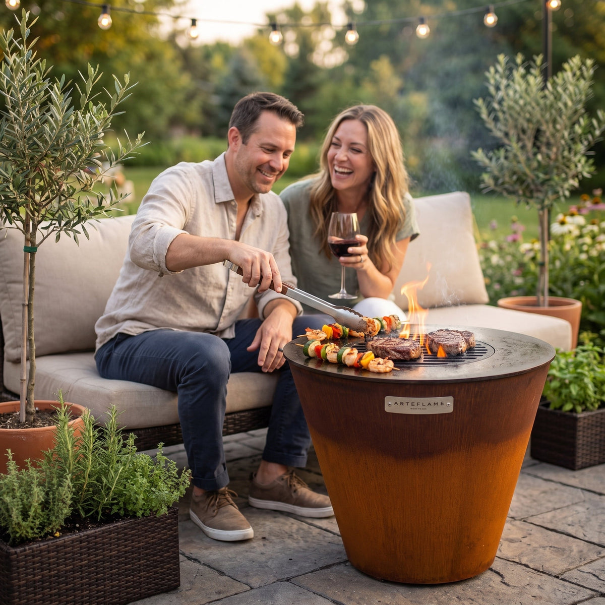 Arteflame ONE20 — 20" Flat-Top Charcoal Grill - Energize Trek