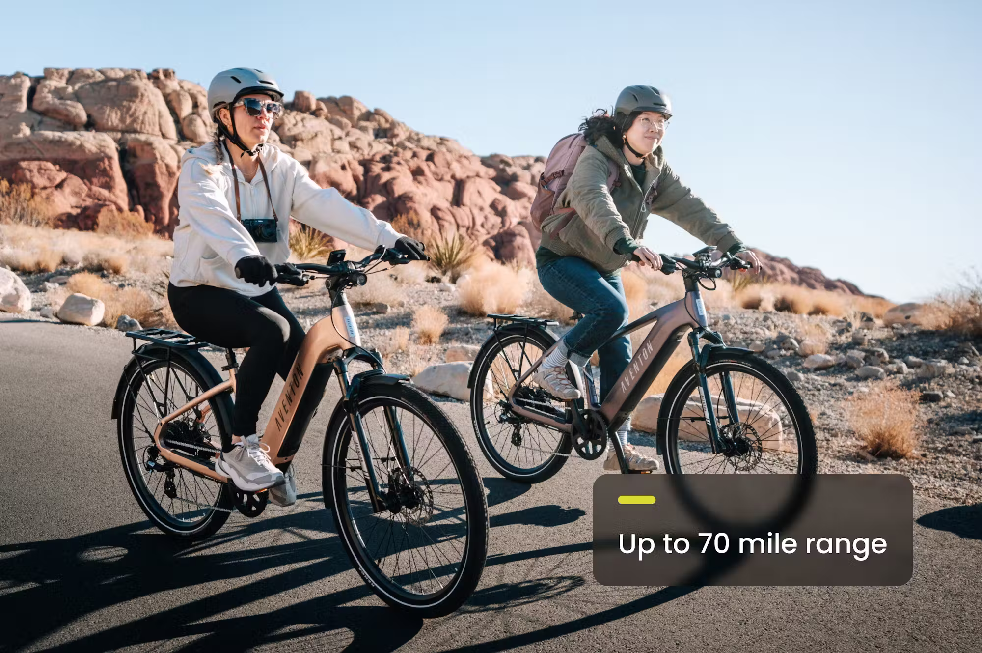 Aventon Level.3 E-Bike Step-Over - Energize Trek