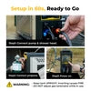 BougeRV New Portable Propane Outdoor Camping Water Heater