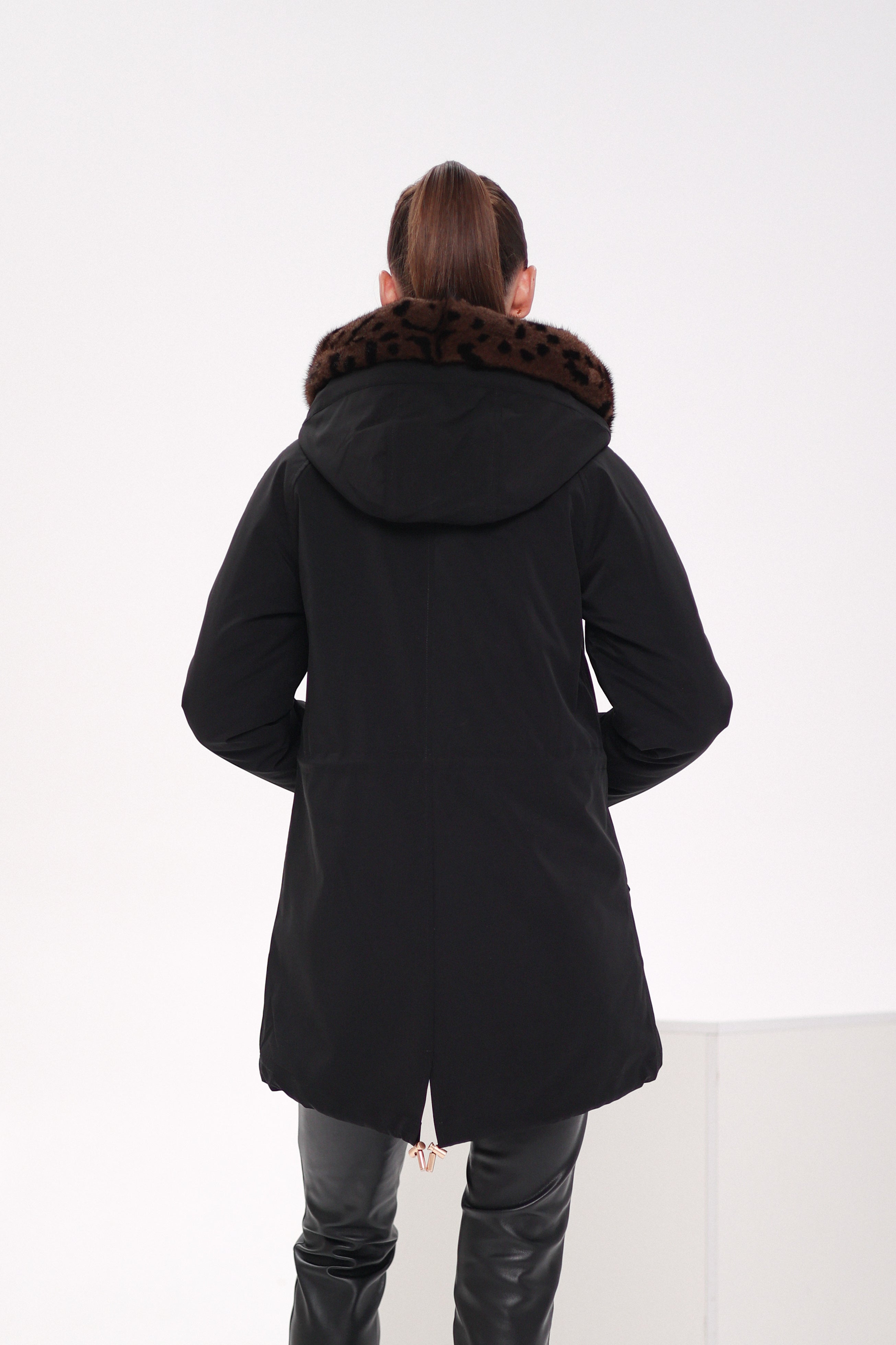 Genuine Scandinavian Mink Fur Parka with Rabbit Fur Insulation - Energize Trek