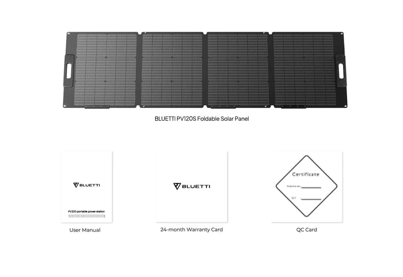 BLUETTI 120W Solar Panel - Energize Trek