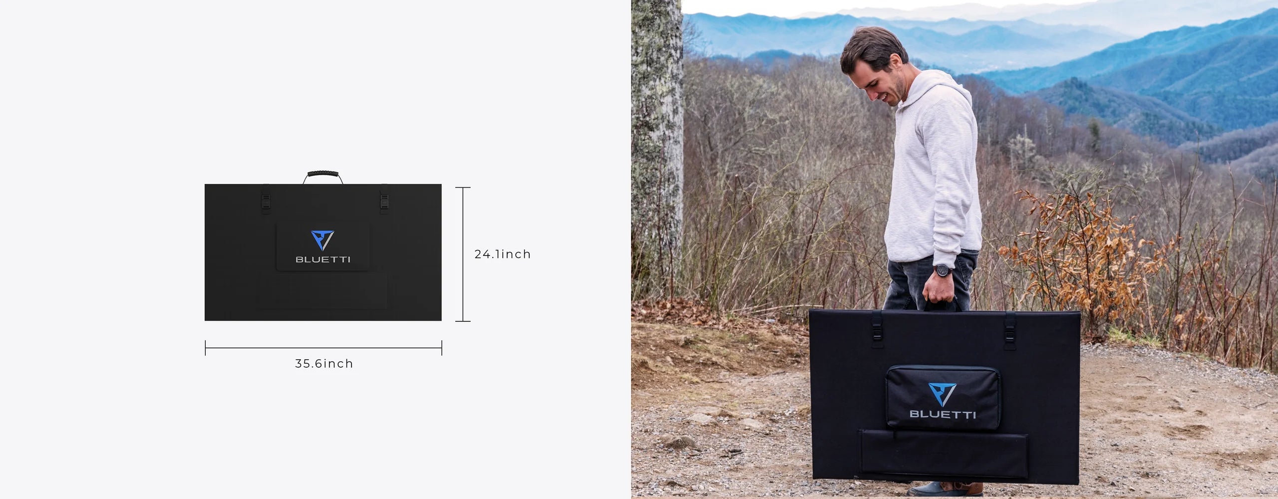 BLUETTI 350W Solar Panel - Energize Trek