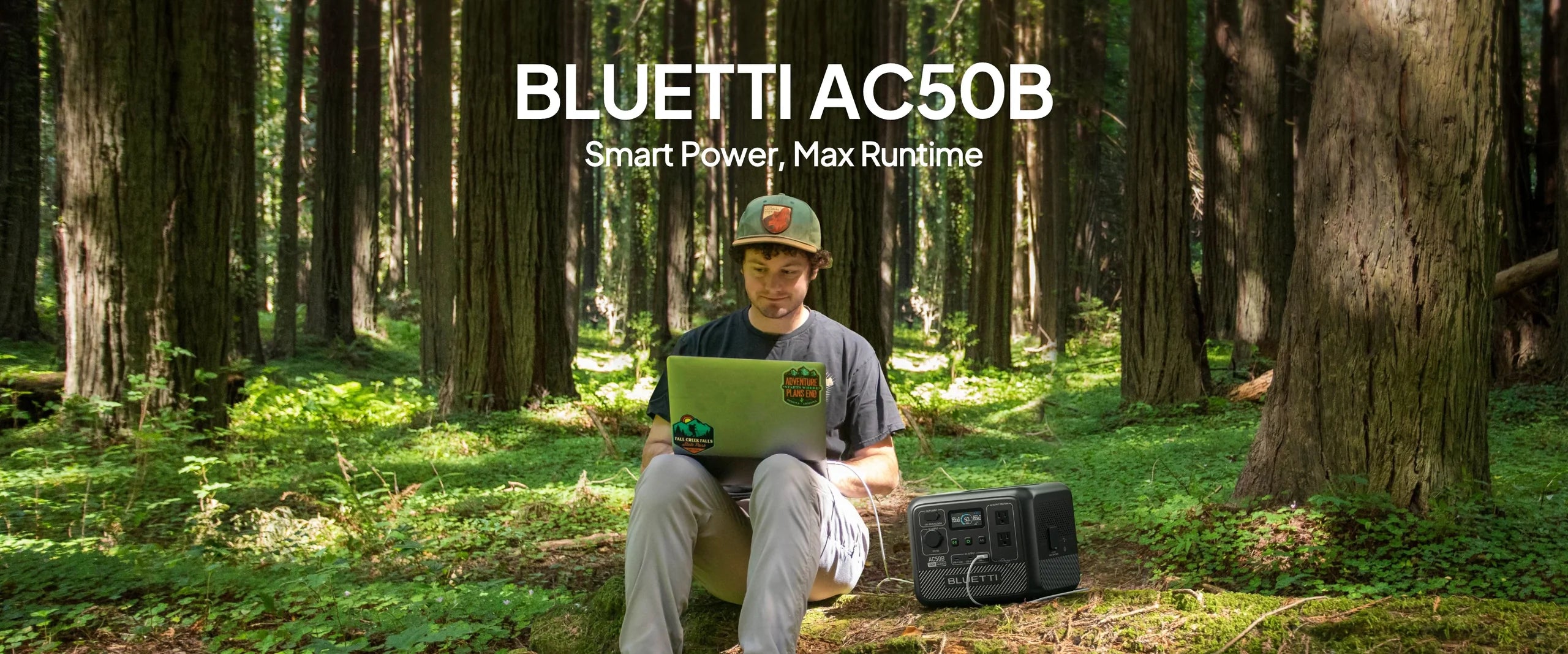 BLUETTI AC50B Portable Power Station - Energize Trek