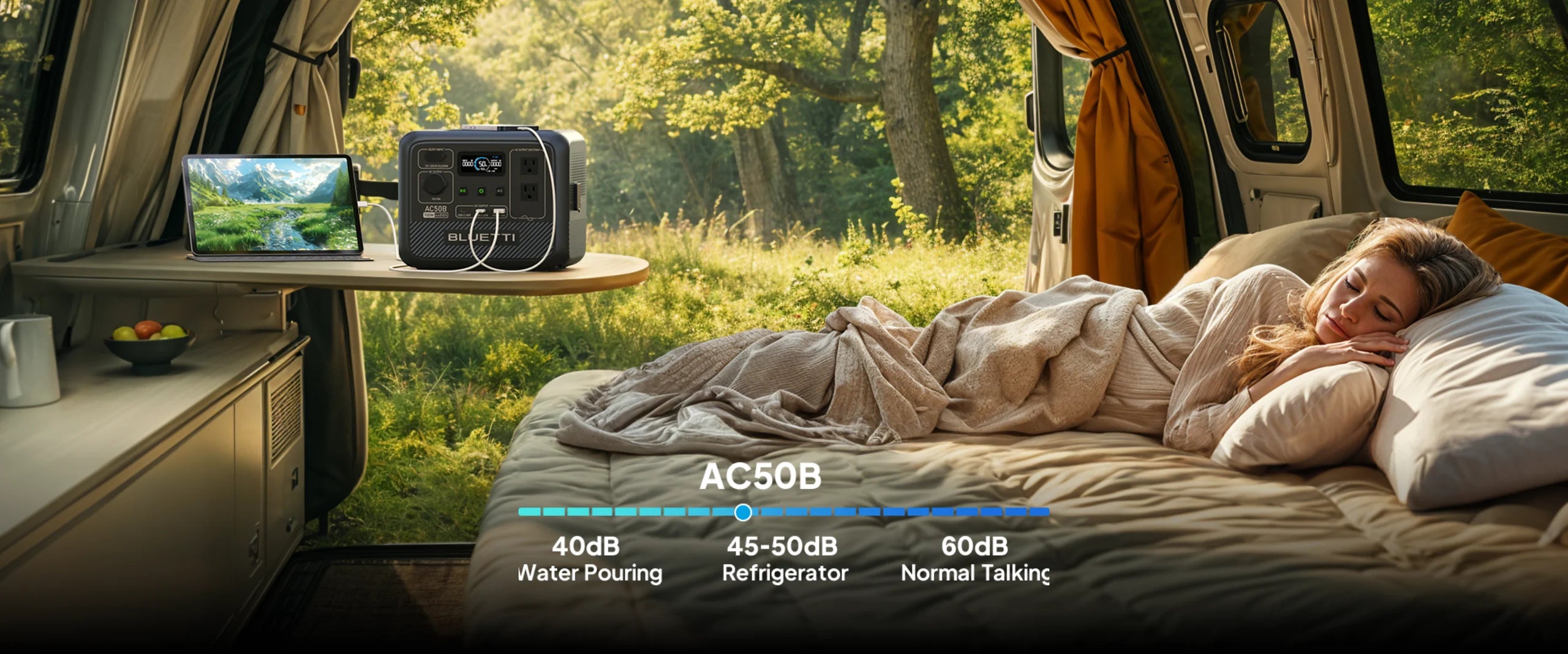 BLUETTI AC50B Portable Power Station - Energize Trek