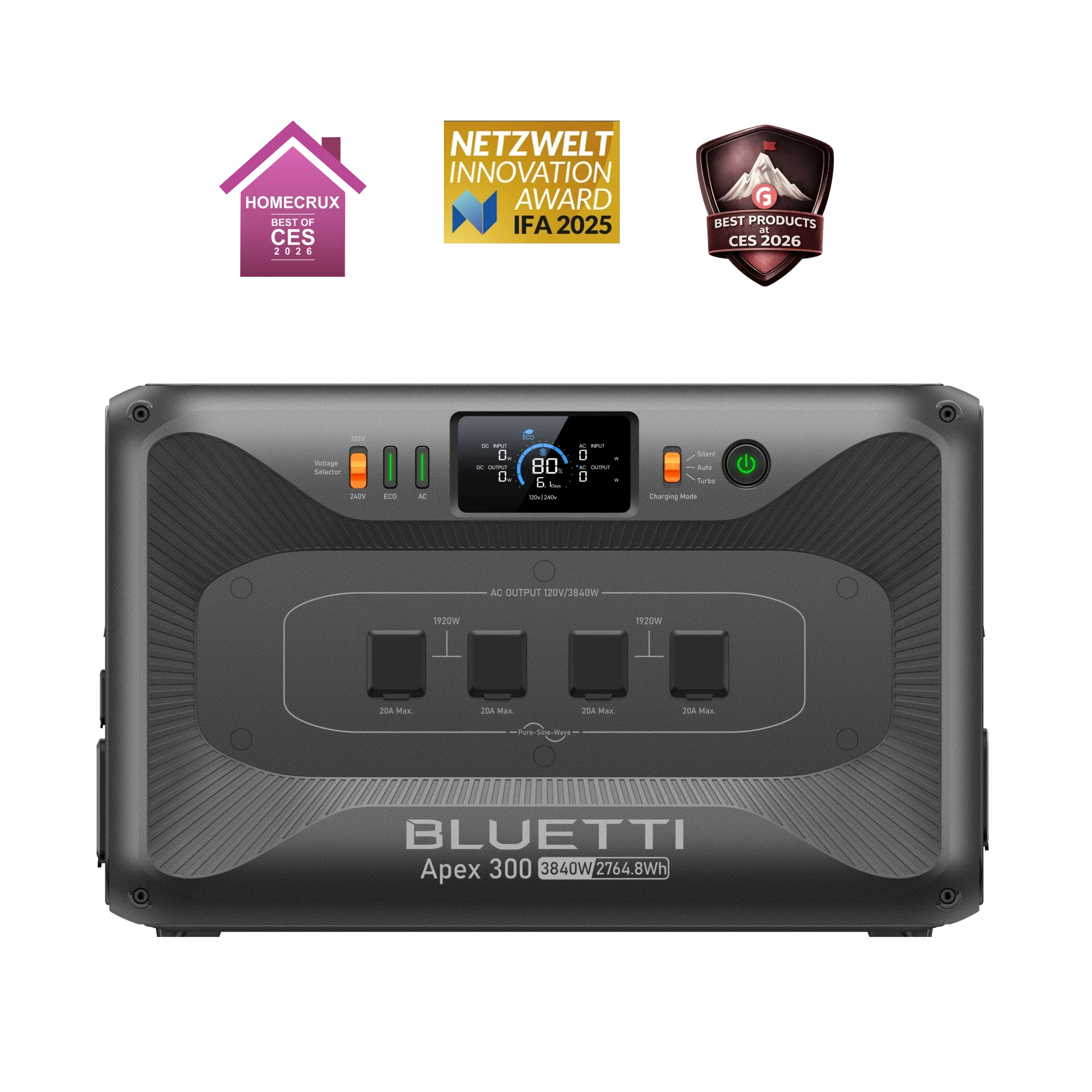 BLUETTI Apex 300 Versatile Power Station - Energize Trek